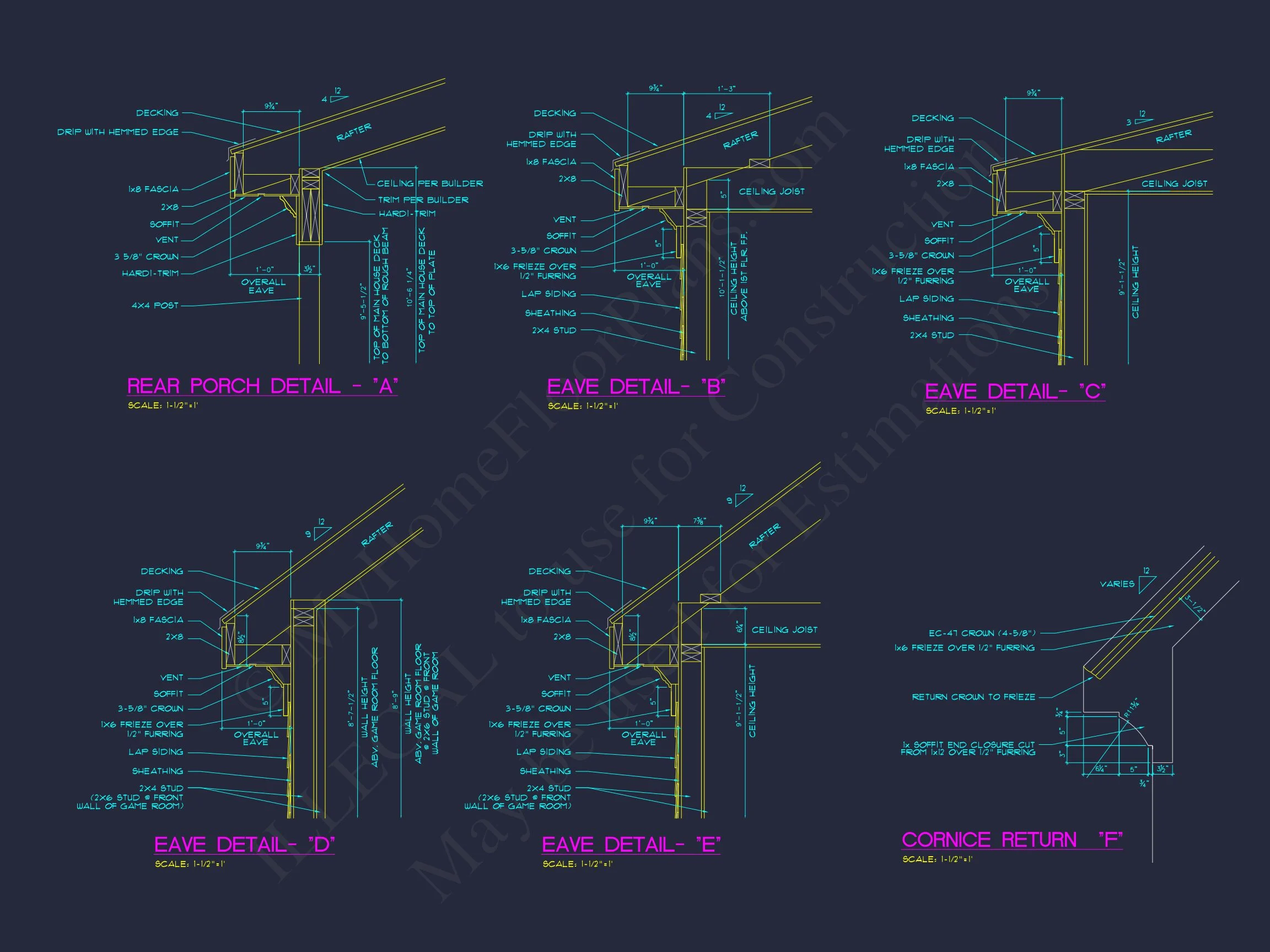 20-1450 HOUSE PLAN - Modern Craftsman House Plan with 4 Bedrooms and Spacious Floor Designs 12 Modern Craftsman house Plan with 4 Bedrooms and Spacious Floor Designs