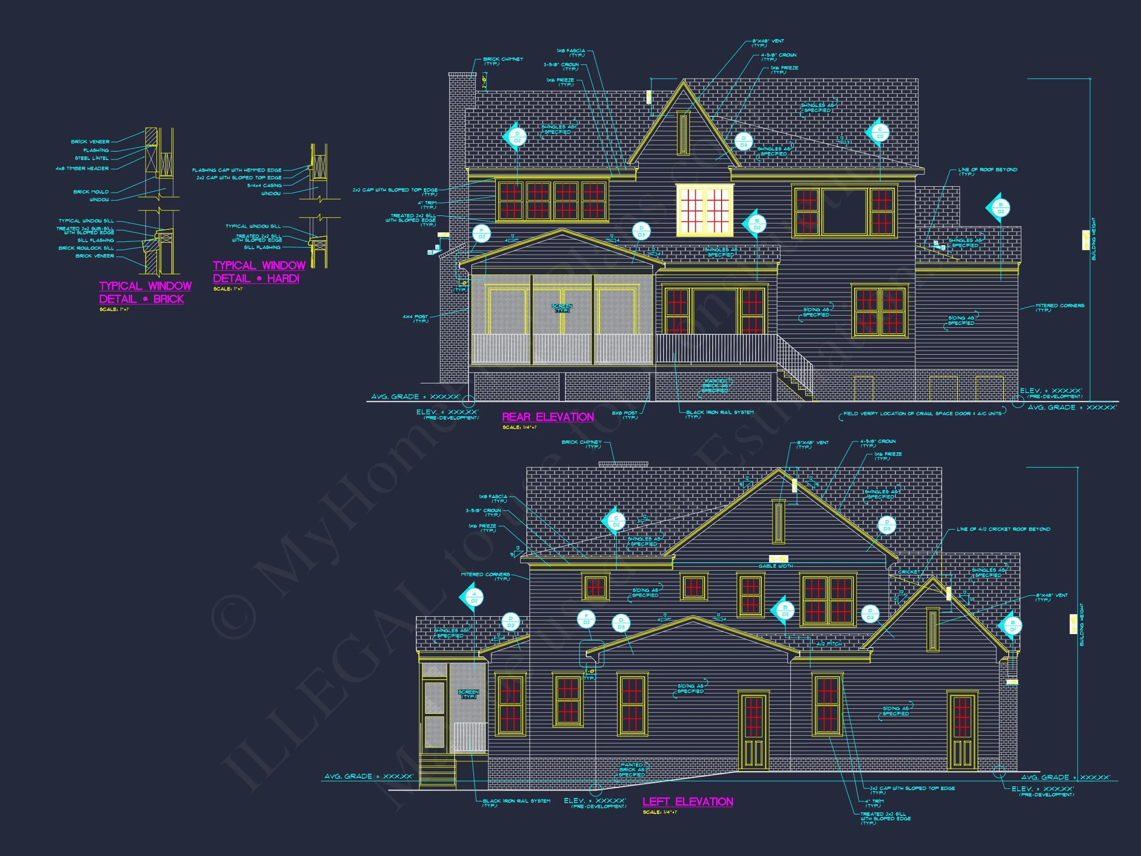 20-1450 HOUSE PLAN - Modern Craftsman House Plan with 4 Bedrooms and Spacious Floor Designs 8 Modern Craftsman house Plan with 4 Bedrooms and Spacious Floor Designs