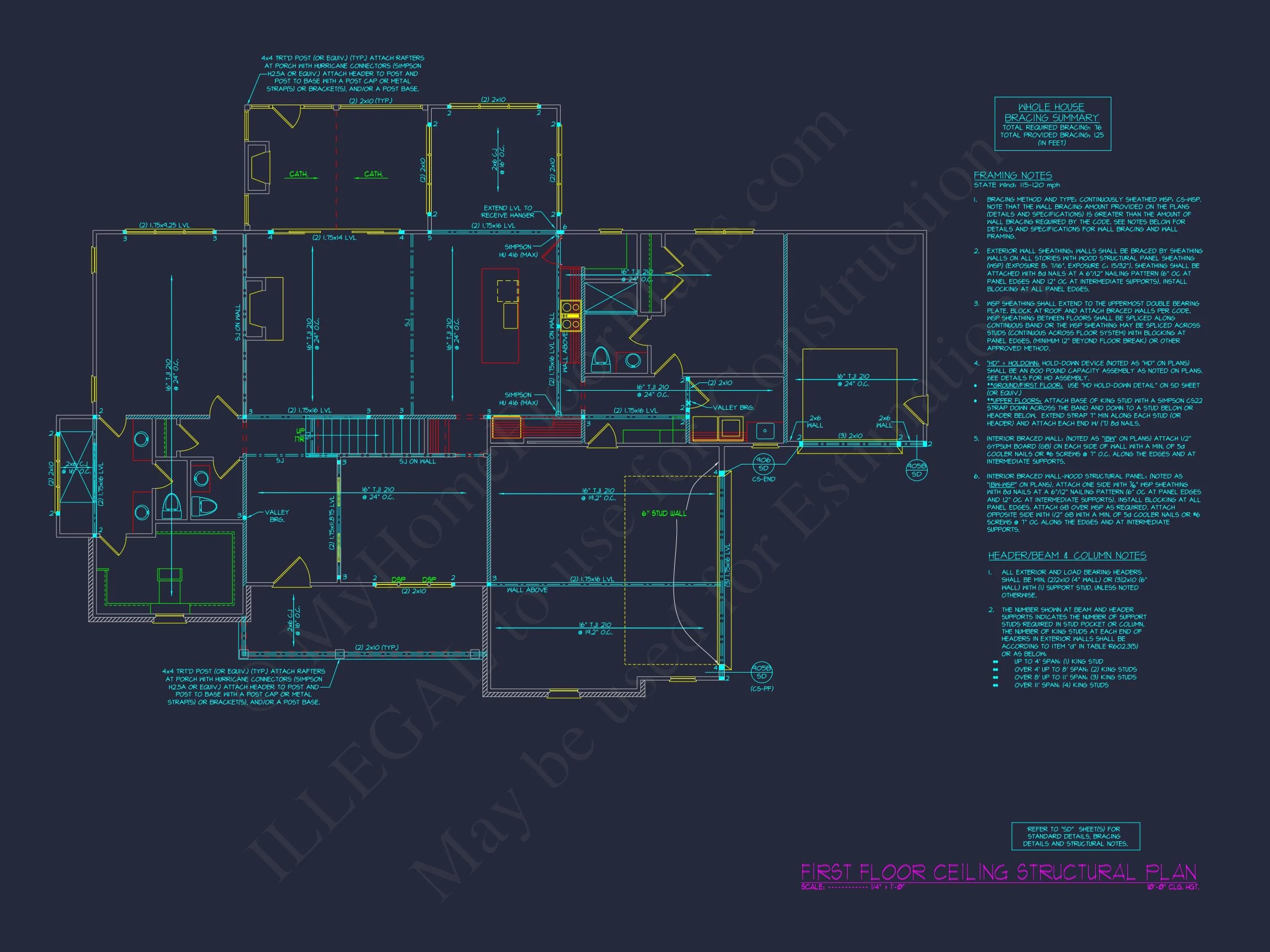 20-1349 HOUSE PLAN - Modern Farmhouse House Plan – 4 Beds, 2,800+ Sq Ft, Open Layout & 3-Car Garage 47 Spacious 4-Bedroom house Plan with Floor Plans and CAD Designs