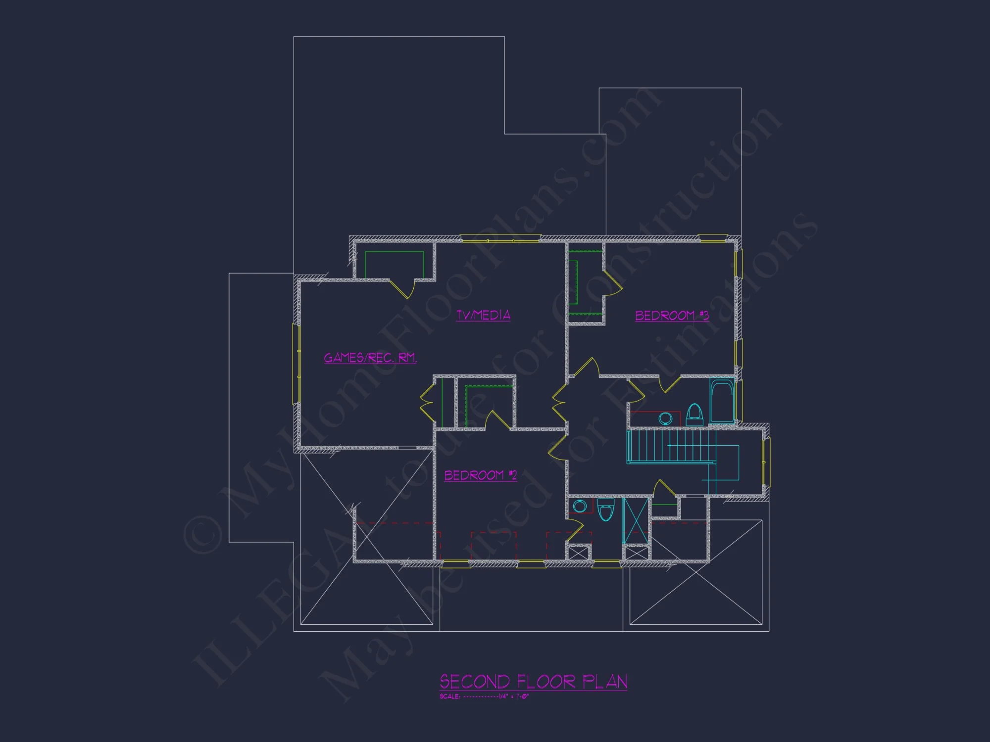 Luxury house Design with Floor Plan Blueprint and CAD Features