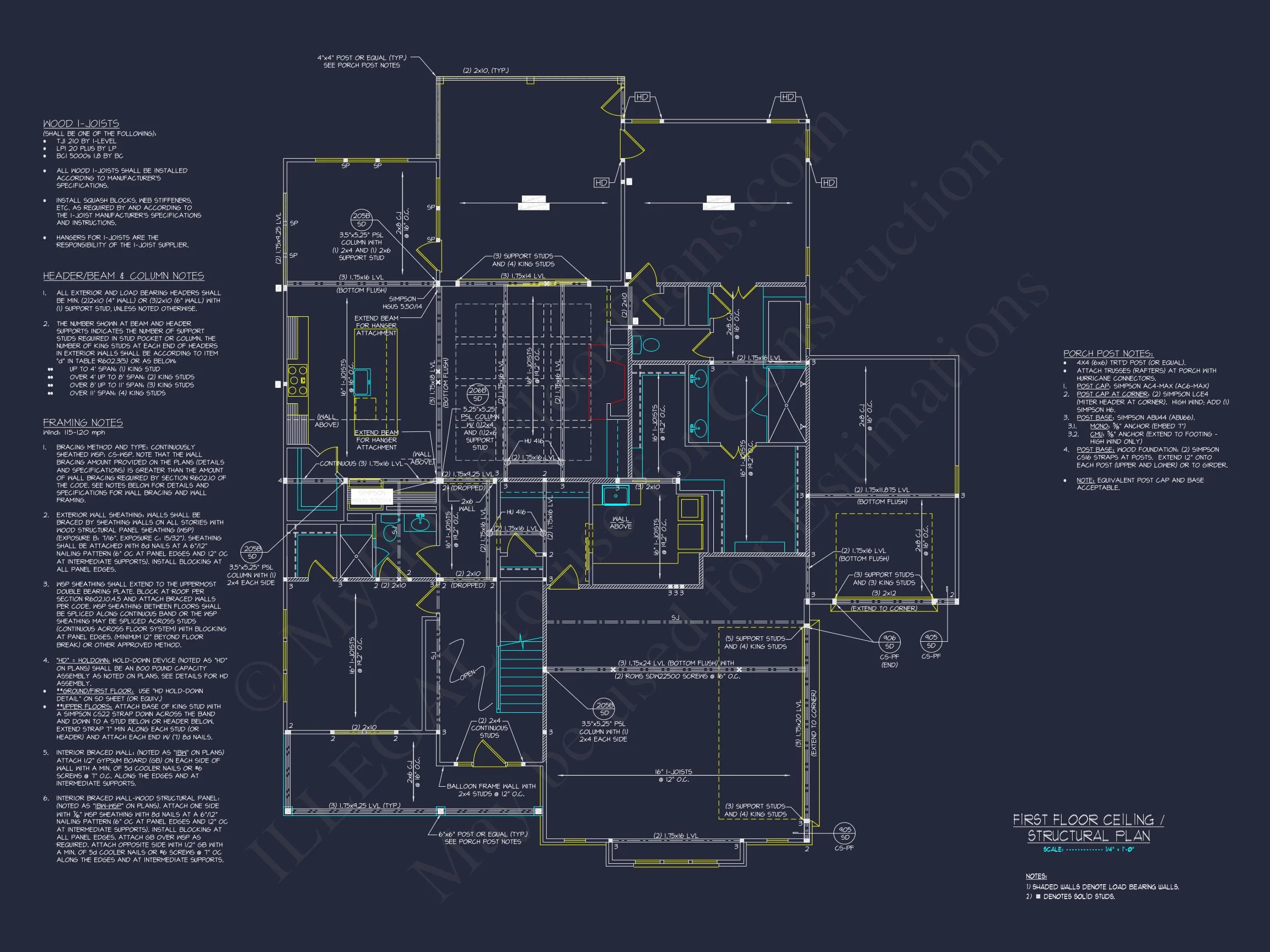 20-1294 HOUSE PLAN - Modern Craftsman House Plan with Spacious Floor Plan & CAD Designs 11 Modern Craftsman house Plan with Spacious Floor Plan & CAD Designs