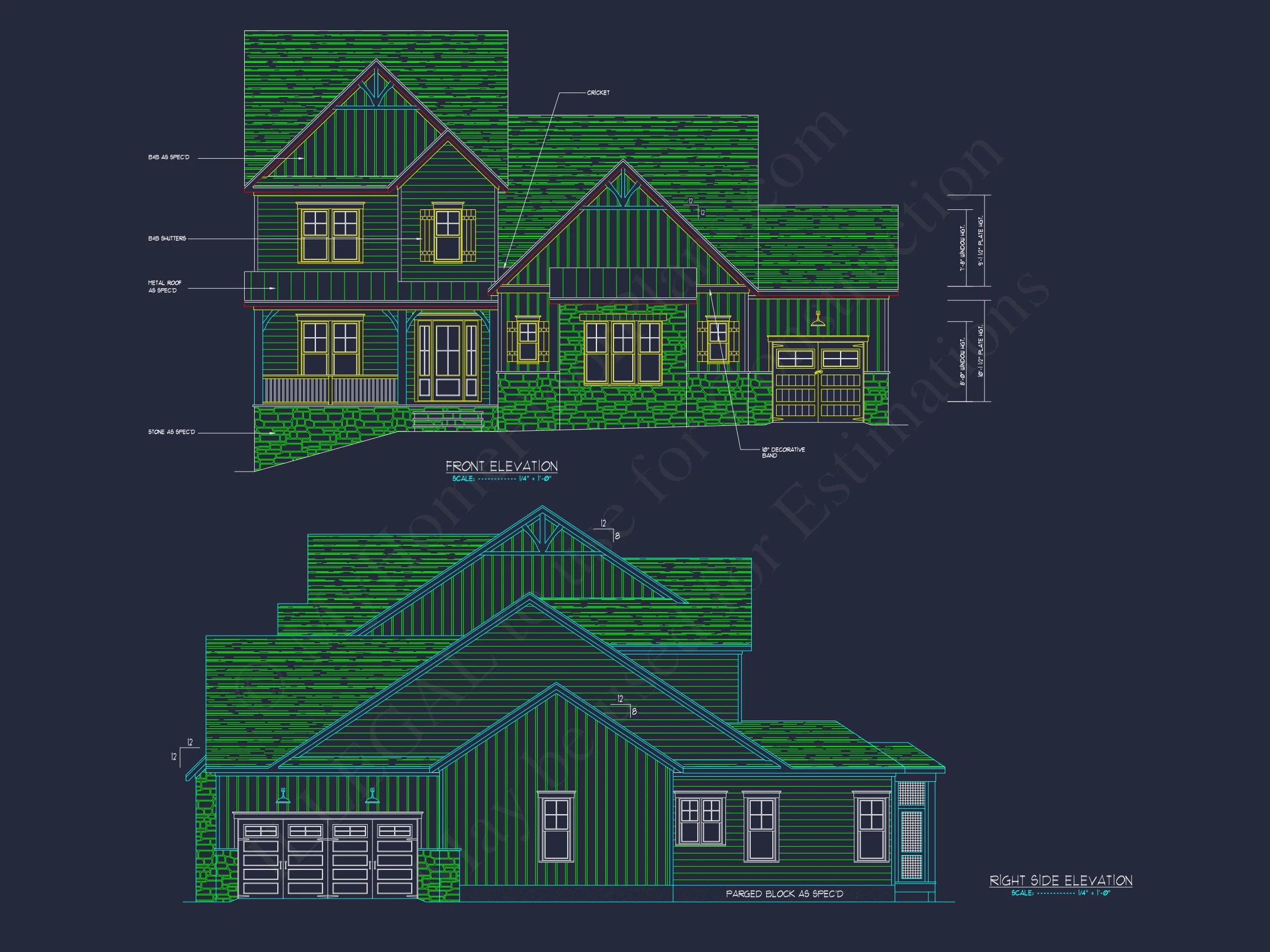 20-1294 HOUSE PLAN - Modern Craftsman House Plan with Spacious Floor Plan & CAD Designs 4 Modern Craftsman house Plan with Spacious Floor Plan & CAD Designs