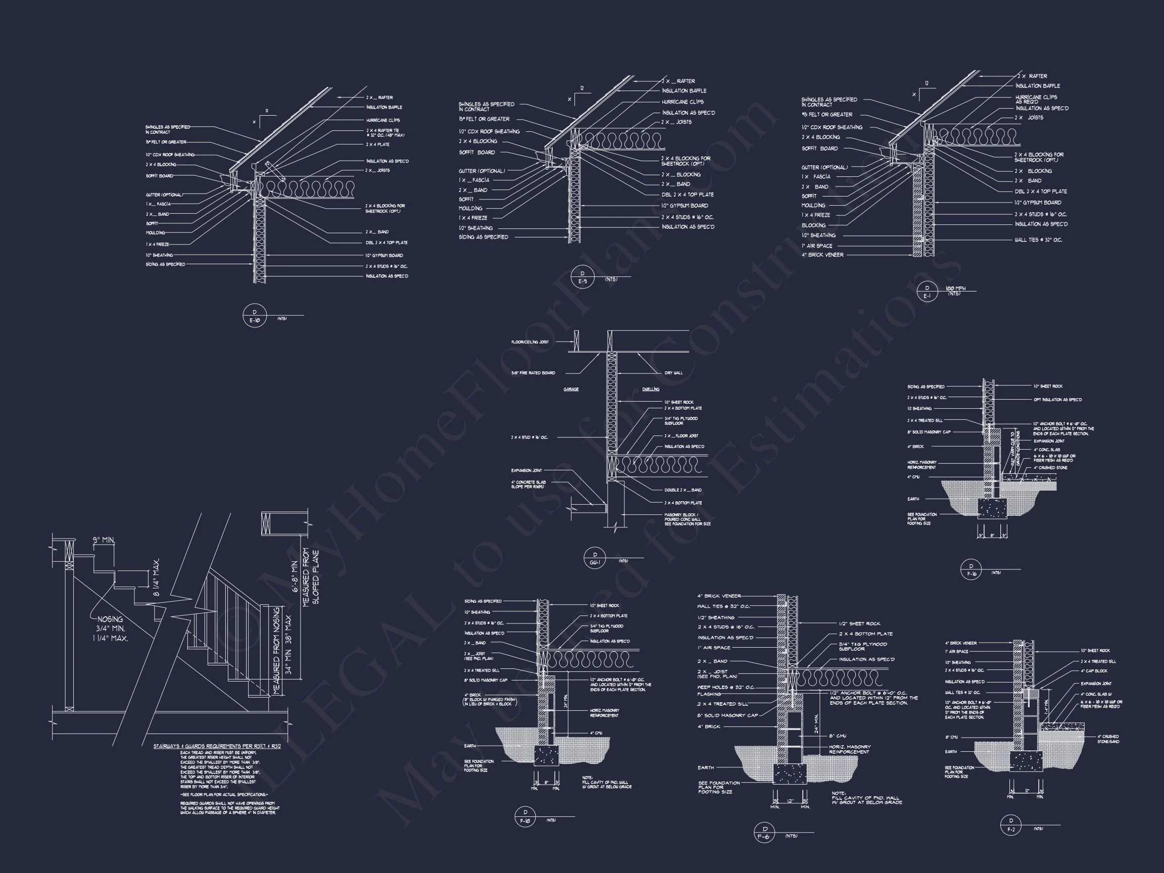 20-1205 HOUSE PLAN - Spacious Tudor-Inspired Floor Plan with 4 Bedrooms and 3 Garages 13 Spacious Tudor-Inspired Floor Plan with 4 Bedrooms and 3 Garages