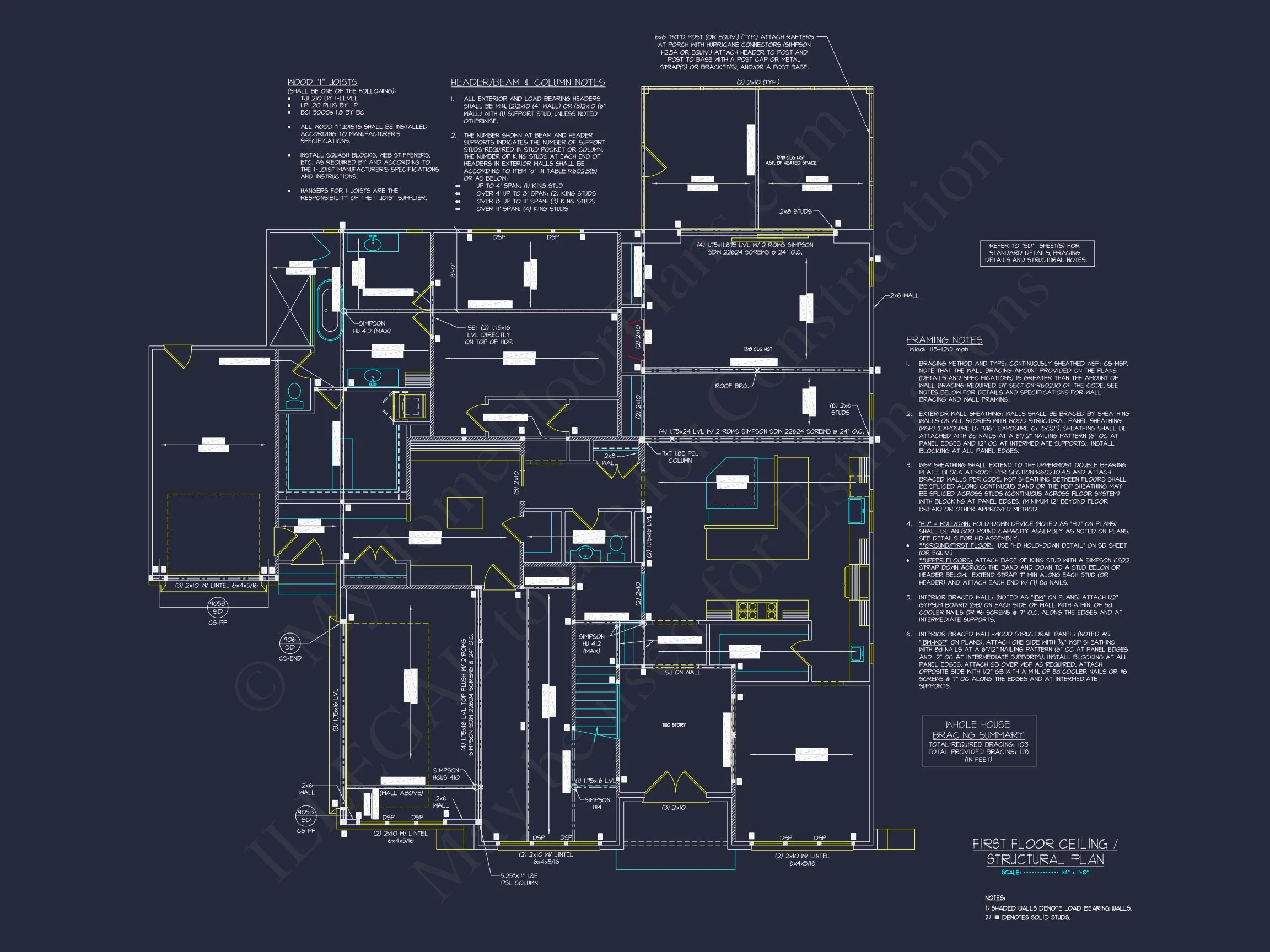 20-1205 HOUSE PLAN - Spacious Tudor-Inspired Floor Plan with 4 Bedrooms and 3 Garages 9 Spacious Tudor-Inspired Floor Plan with 4 Bedrooms and 3 Garages