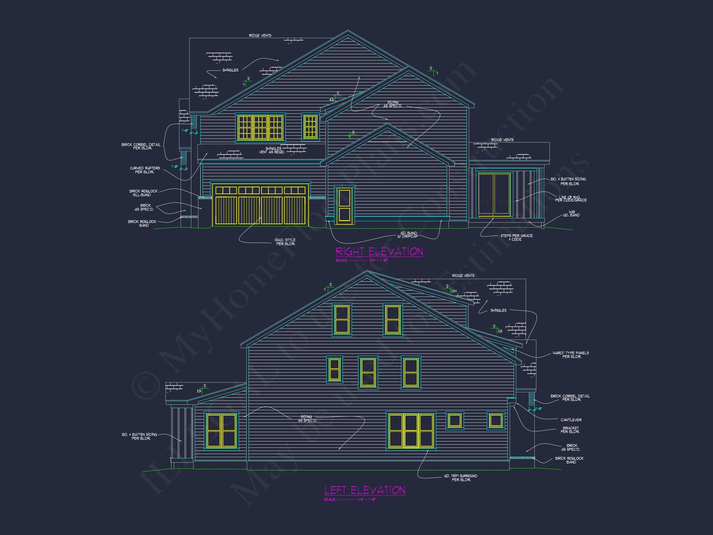 20-1147 HOUSE PLAN - Farmhouse House Floor Plan with CAD Blueprint Designs 19 Farmhouse house Floor Plan with CAD Blueprint Designs