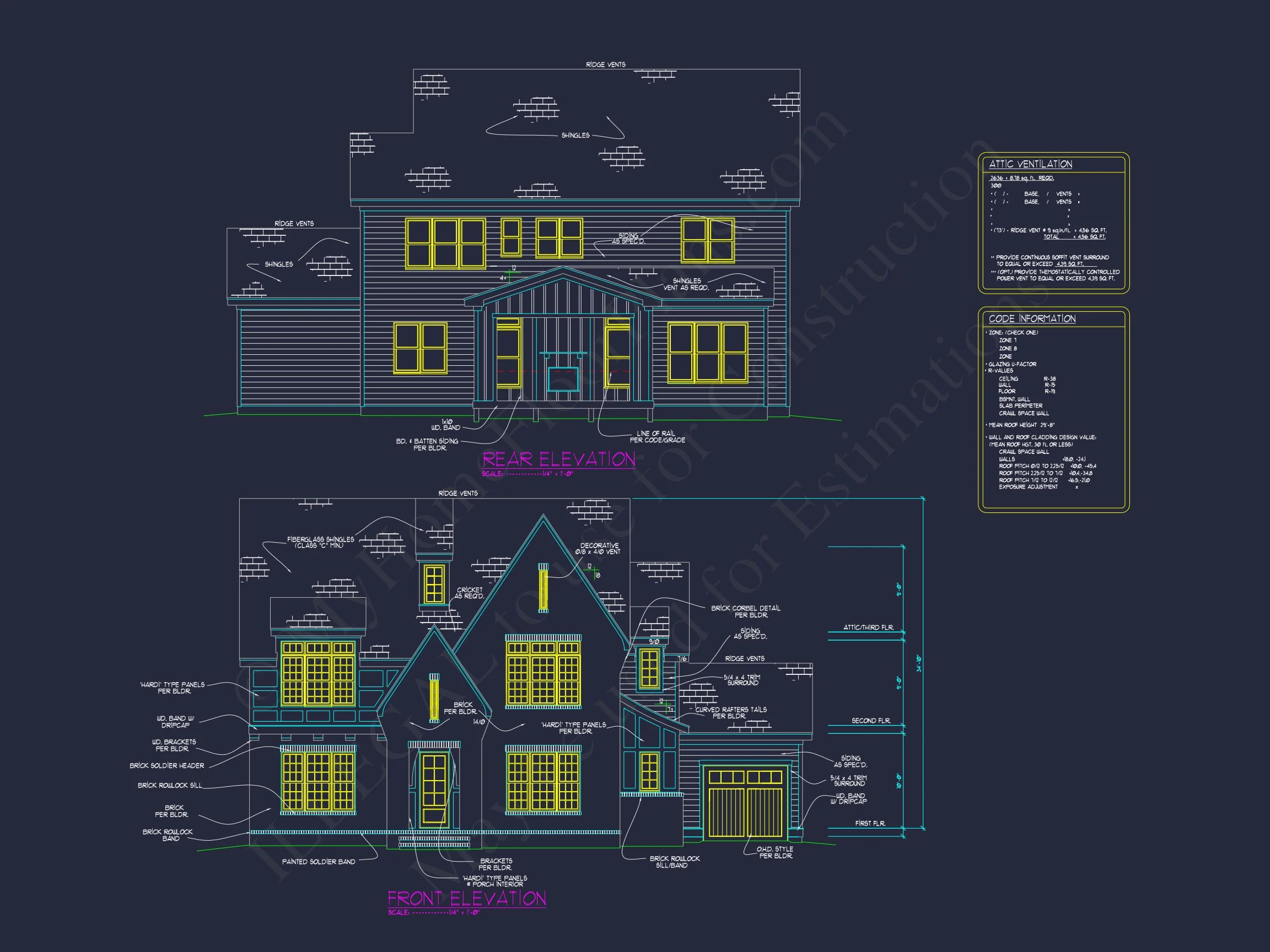 20-1147 HOUSE PLAN - Farmhouse House Floor Plan with CAD Blueprint Designs 18 Farmhouse house Floor Plan with CAD Blueprint Designs