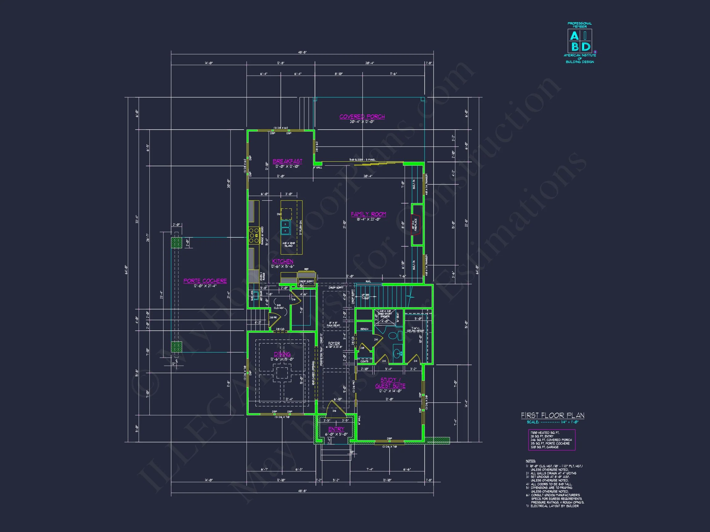 19-2509 HOUSE PLAN - Modern Tudor Transitional House Plan – 4 Beds, 3,265 Sq Ft with Porte Cochere 37 Stunning Modern Craftsman house Plan with CAD Designs