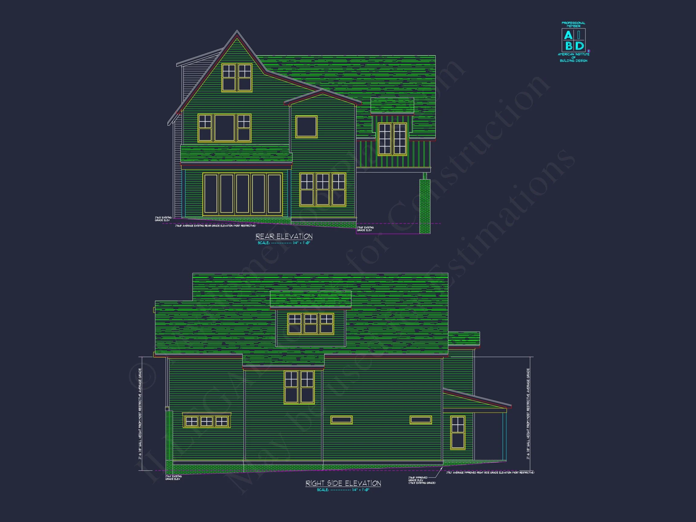 19-2509 HOUSE PLAN - Modern Tudor Transitional House Plan – 4 Beds, 3,265 Sq Ft with Porte Cochere 33 Stunning Modern Craftsman house Plan with CAD Designs