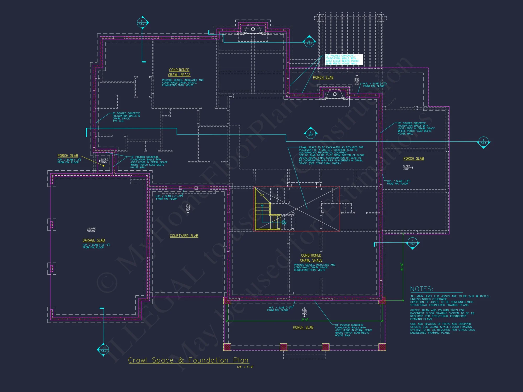 Elegant house Plan: Detailed Blueprint with CAD Architecture Designs
