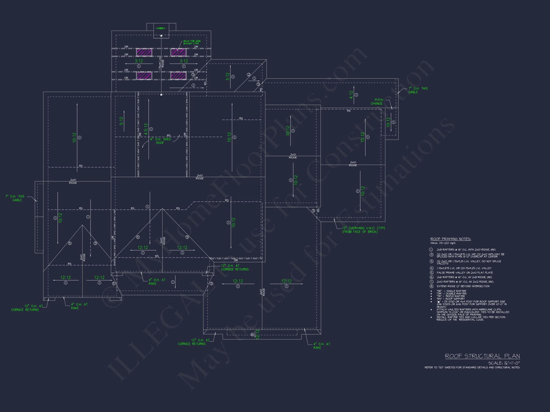 19-2083 HOUSE PLAN - Architectural House Blueprint with CAD Designs & Floor Plans 46 Architectural house Blueprint with CAD Designs & Floor Plans