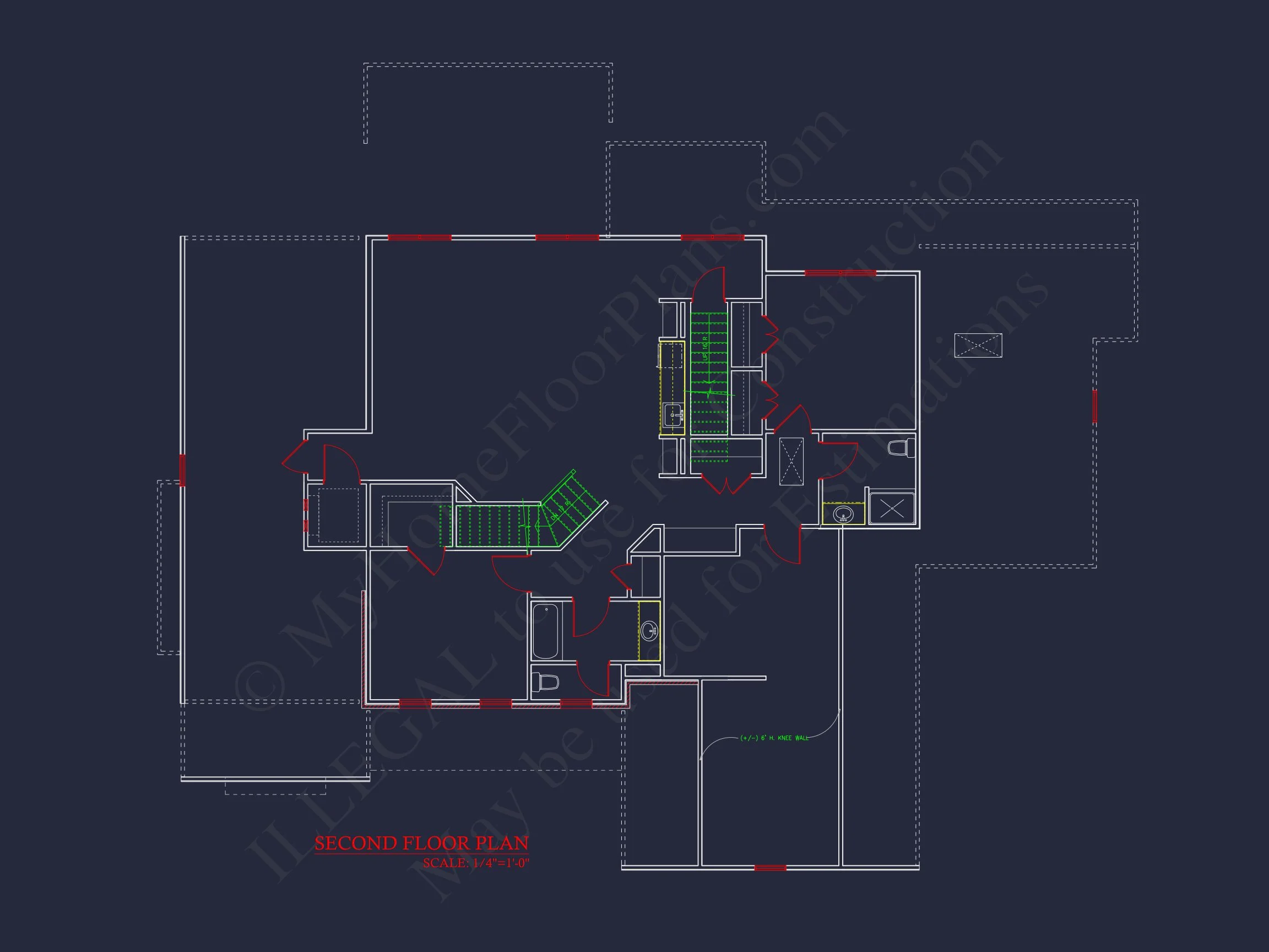 19-2083 HOUSE PLAN - Architectural House Blueprint with CAD Designs & Floor Plans 35 Architectural house Blueprint with CAD Designs & Floor Plans