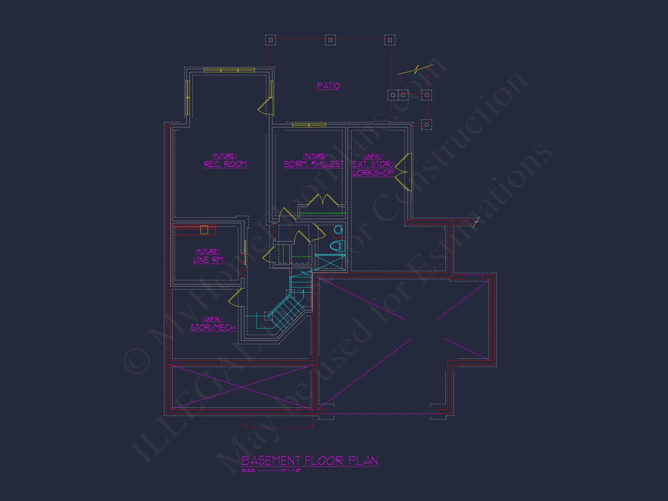 19-1865 HOUSE PLAN - Modern Farmhouse House Plan with 3D CAD Architecture Design 41 Modern Farmhouse house Plan with 3D CAD Architecture Design