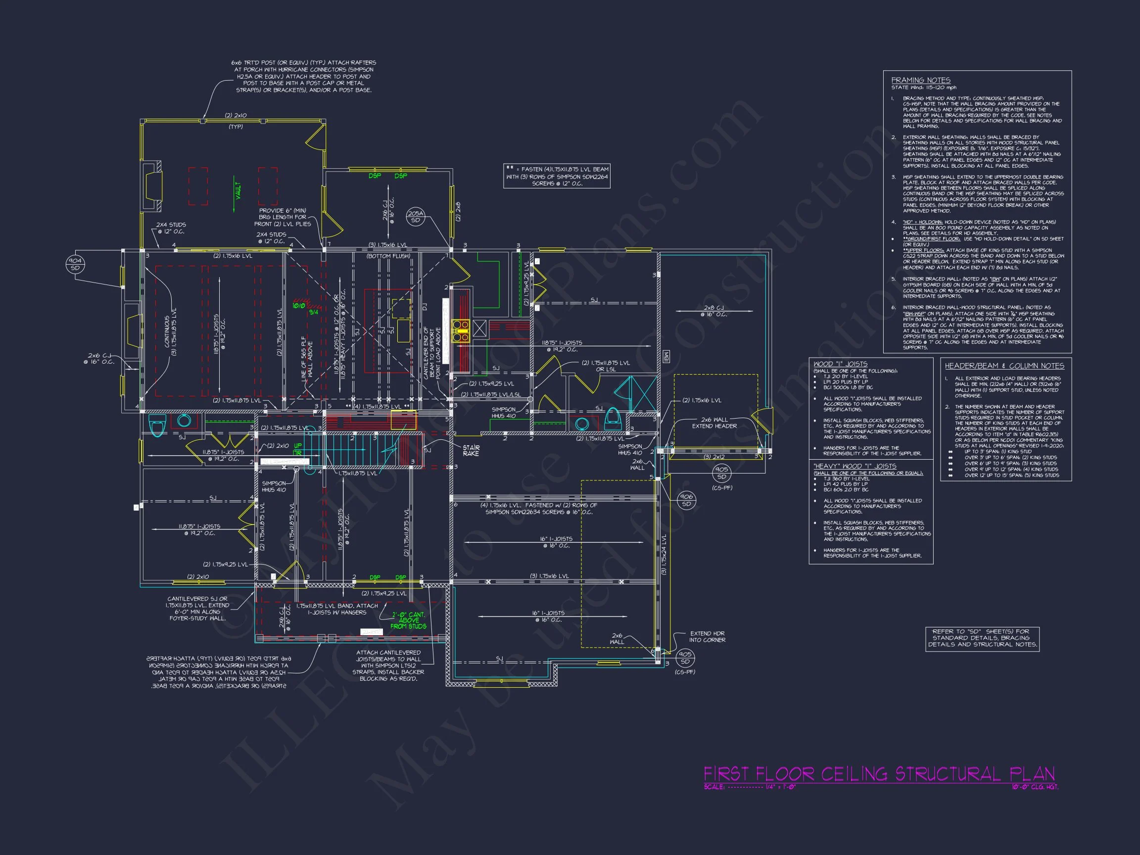 19-1791B HOUSE PLAN - Spacious Traditional House Plan with 3 Floors and CAD Blueprint 53 Spacious Traditional house Plan with 3 Floors and CAD Blueprint