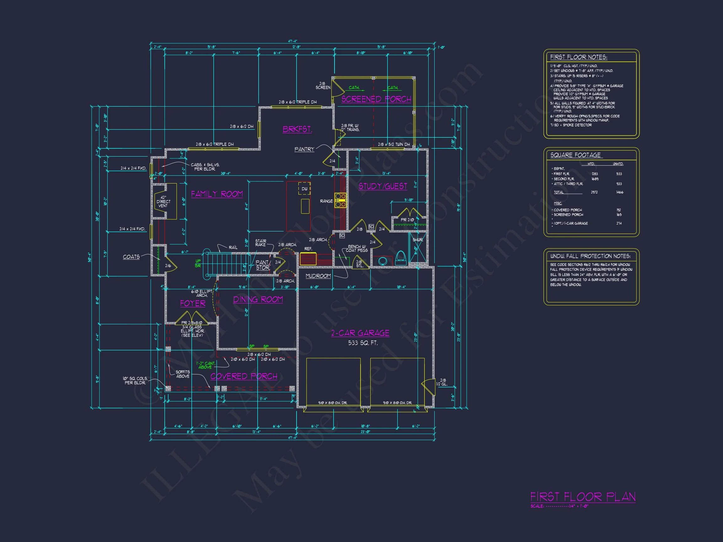 19-1755 HOUSE PLAN - Modern Craftsman Floor Plan: Stunning House Design with CAD Blueprint 37 Modern Craftsman Floor Plan: Stunning house Design with CAD Blueprint