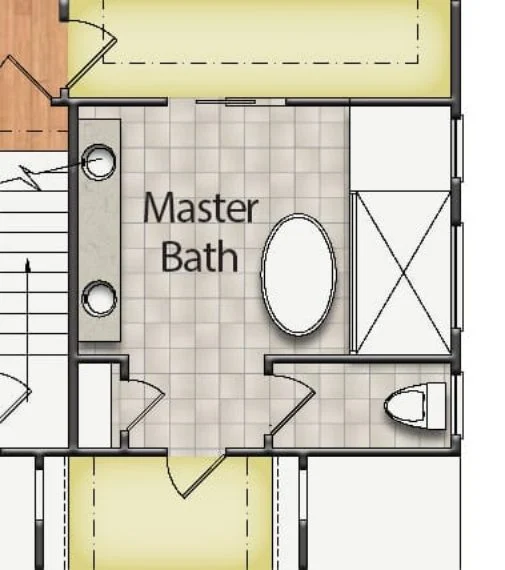 19-1190B HOUSE PLAN - Elegant 3-Story House Plan with CAD Floor Designs & Blueprint 43 Elegant 3-Story house Plan with CAD Floor Designs & Blueprint