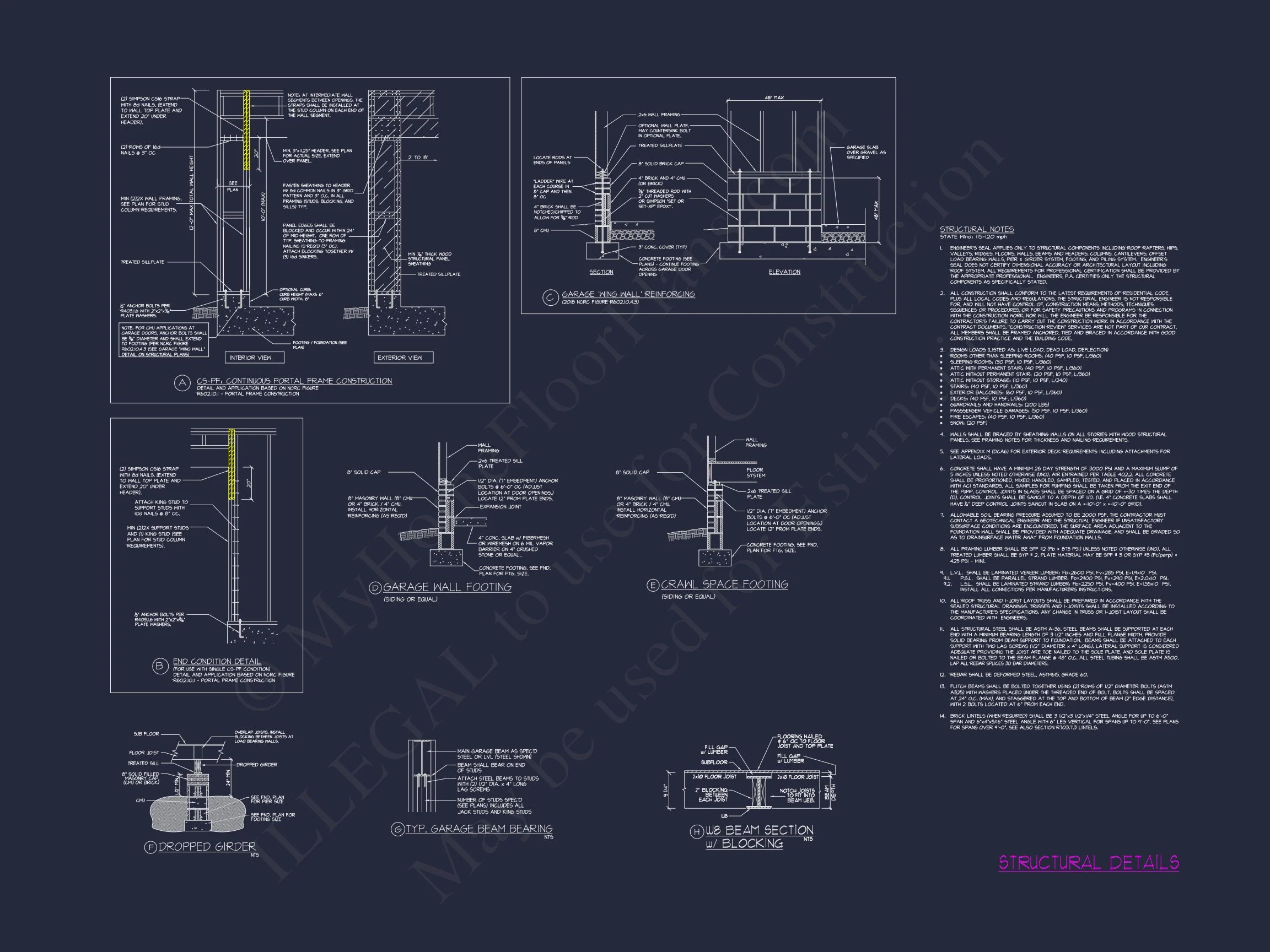 19-1190B HOUSE PLAN - Elegant 3-Story House Plan with CAD Floor Designs & Blueprint 41 Elegant 3-Story house Plan with CAD Floor Designs & Blueprint