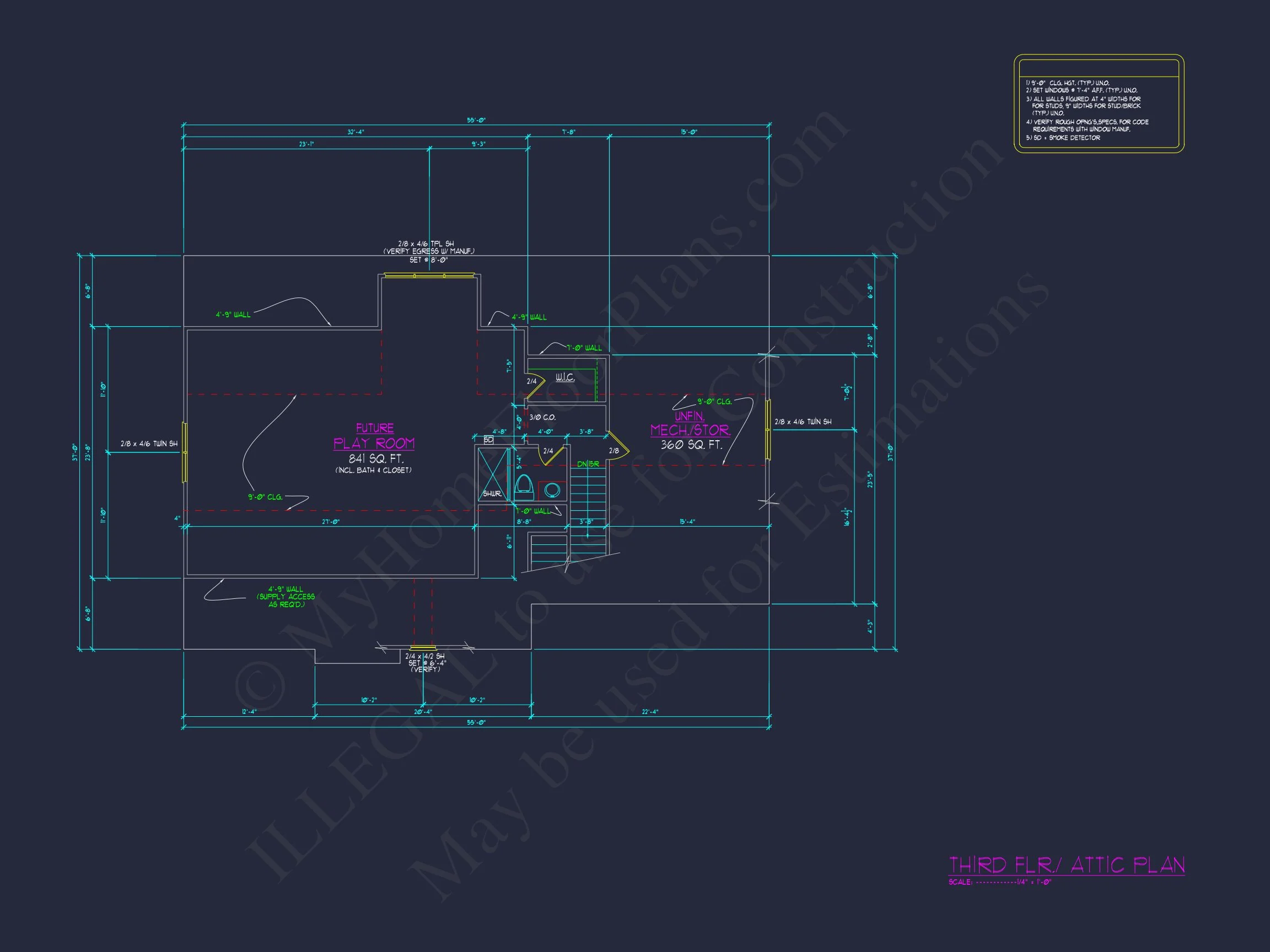 19-1190B HOUSE PLAN - Elegant 3-Story House Plan with CAD Floor Designs & Blueprint 35 Elegant 3-Story house Plan with CAD Floor Designs & Blueprint