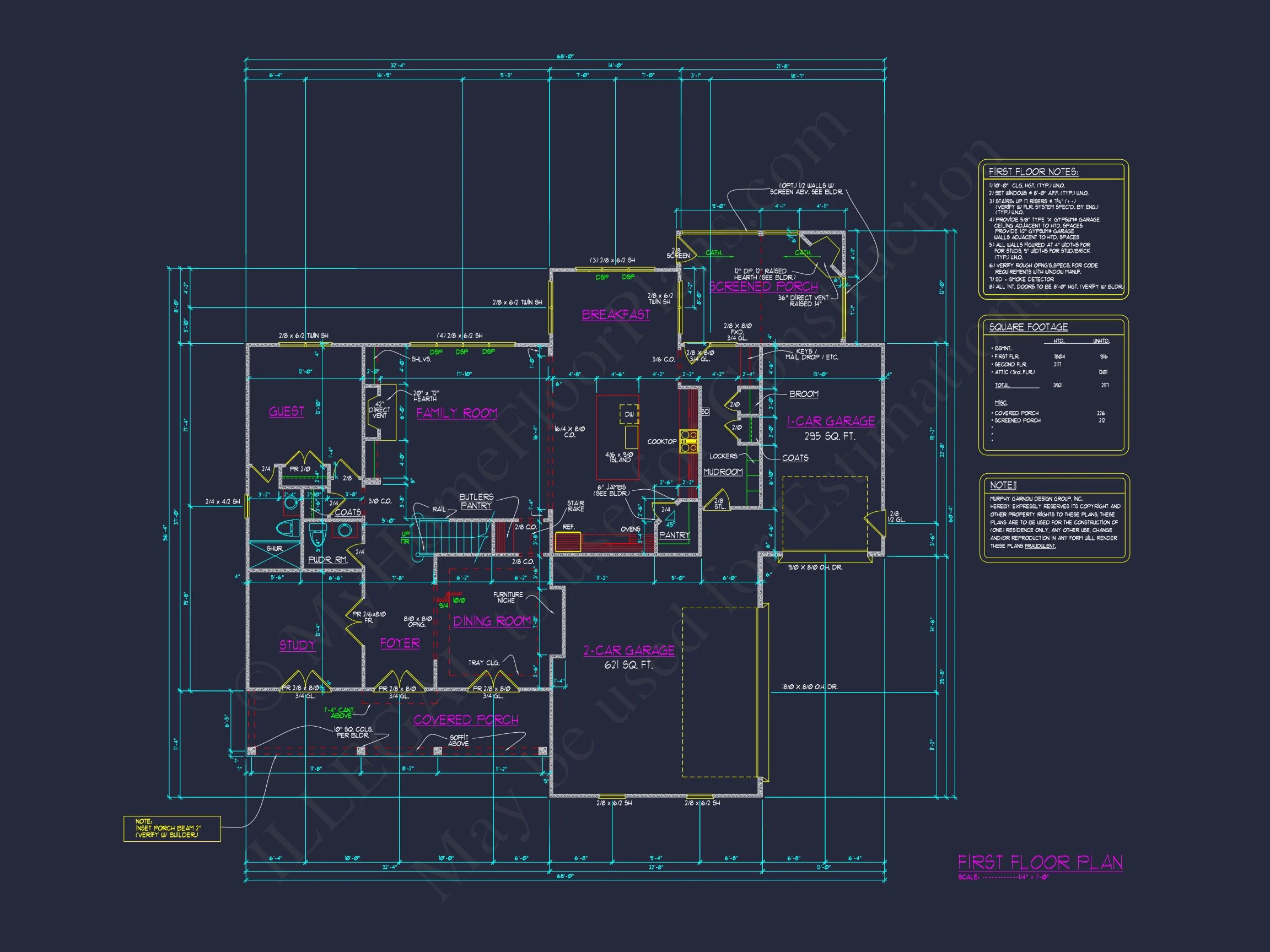 19-1190B HOUSE PLAN - Elegant 3-Story House Plan with CAD Floor Designs & Blueprint 33 Elegant 3-Story house Plan with CAD Floor Designs & Blueprint