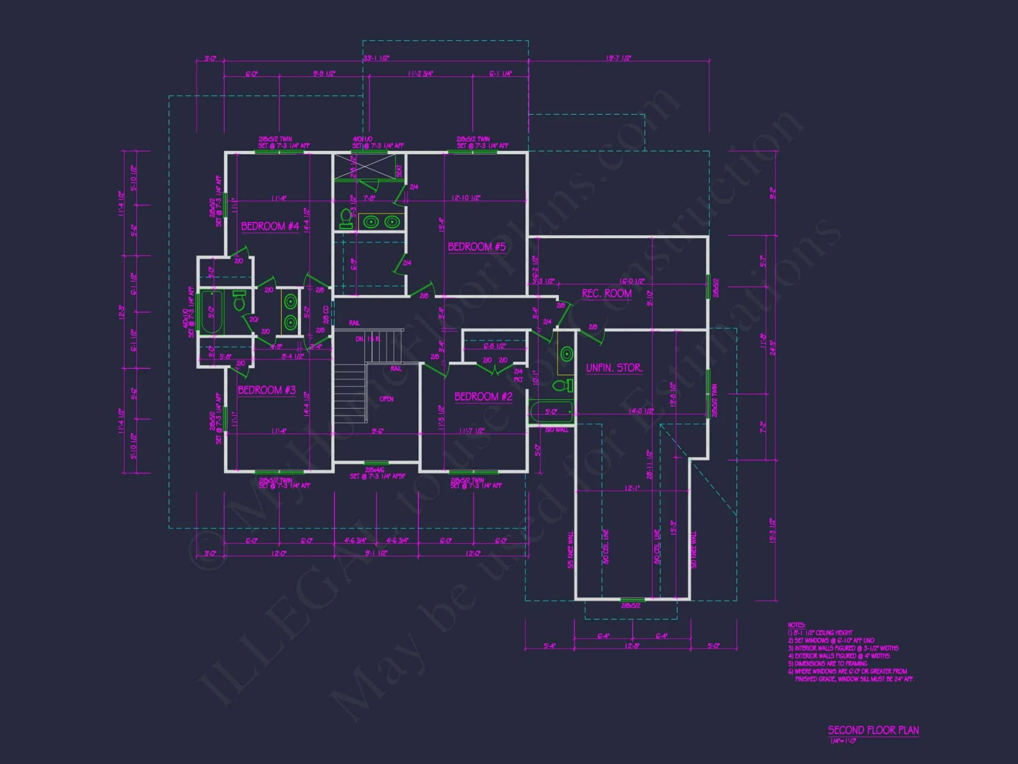 Modern Country house Plan with Spacious Floor Designs