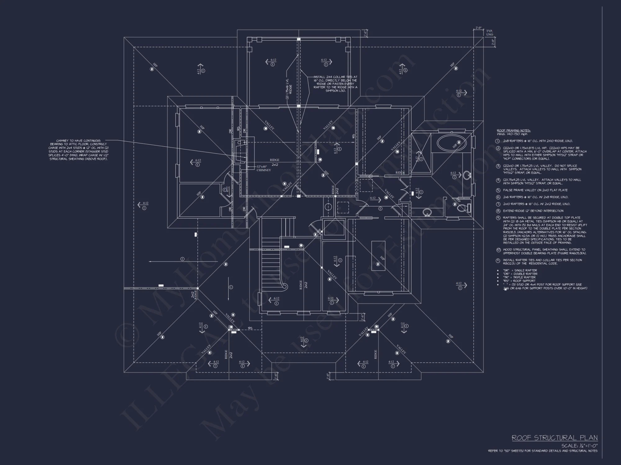 Custom Coastal house Plan with CAD Blueprints and Designs