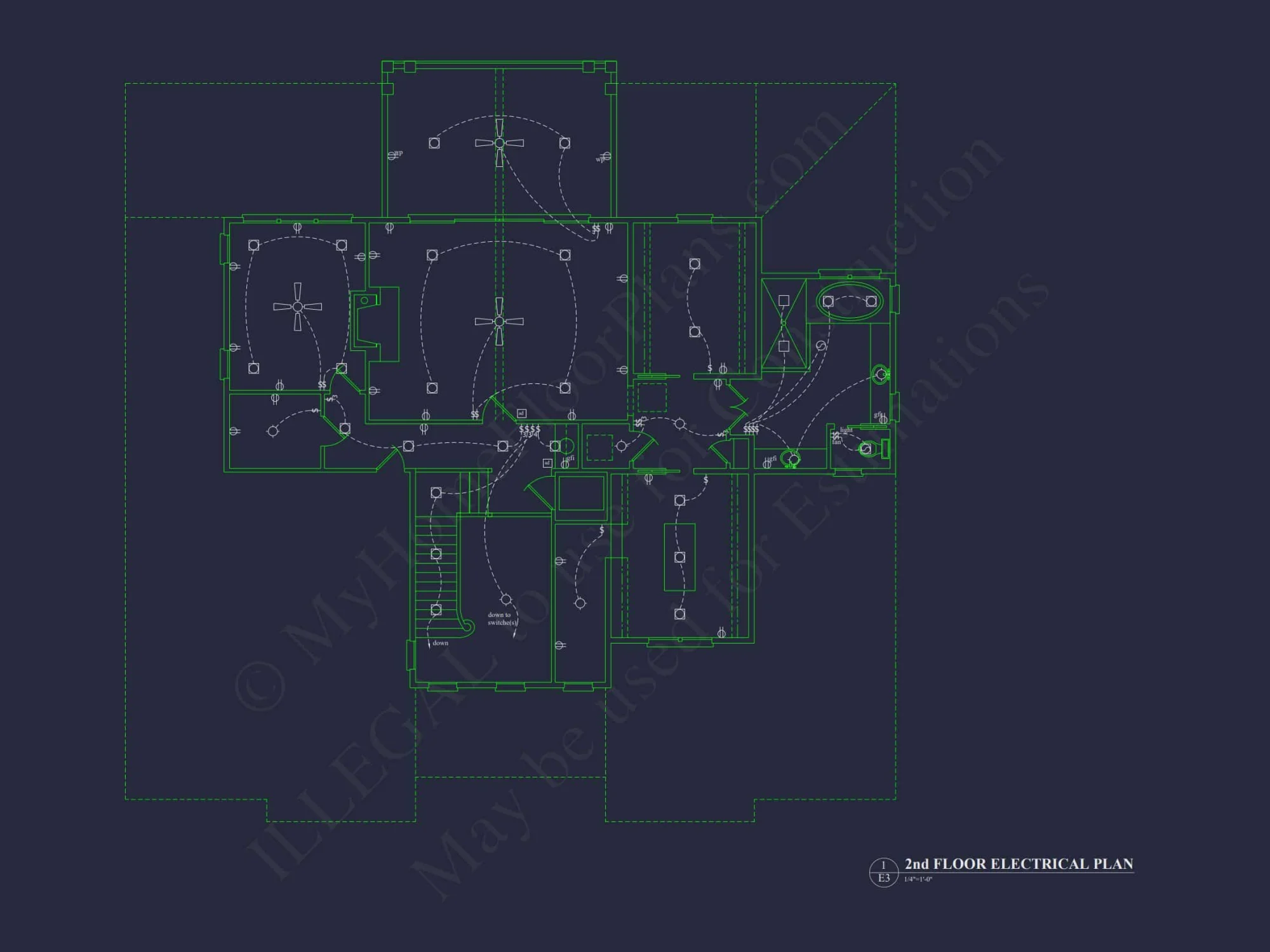 Custom Coastal house Plan with CAD Blueprints and Designs