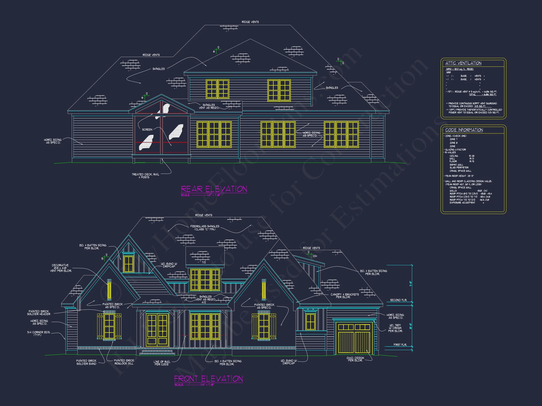 18-2081 HOUSE PLAN - Modern House Plan with CAD Blueprints and Stunning Architecture 36 Modern house Plan with CAD Blueprints and Stunning Architecture
