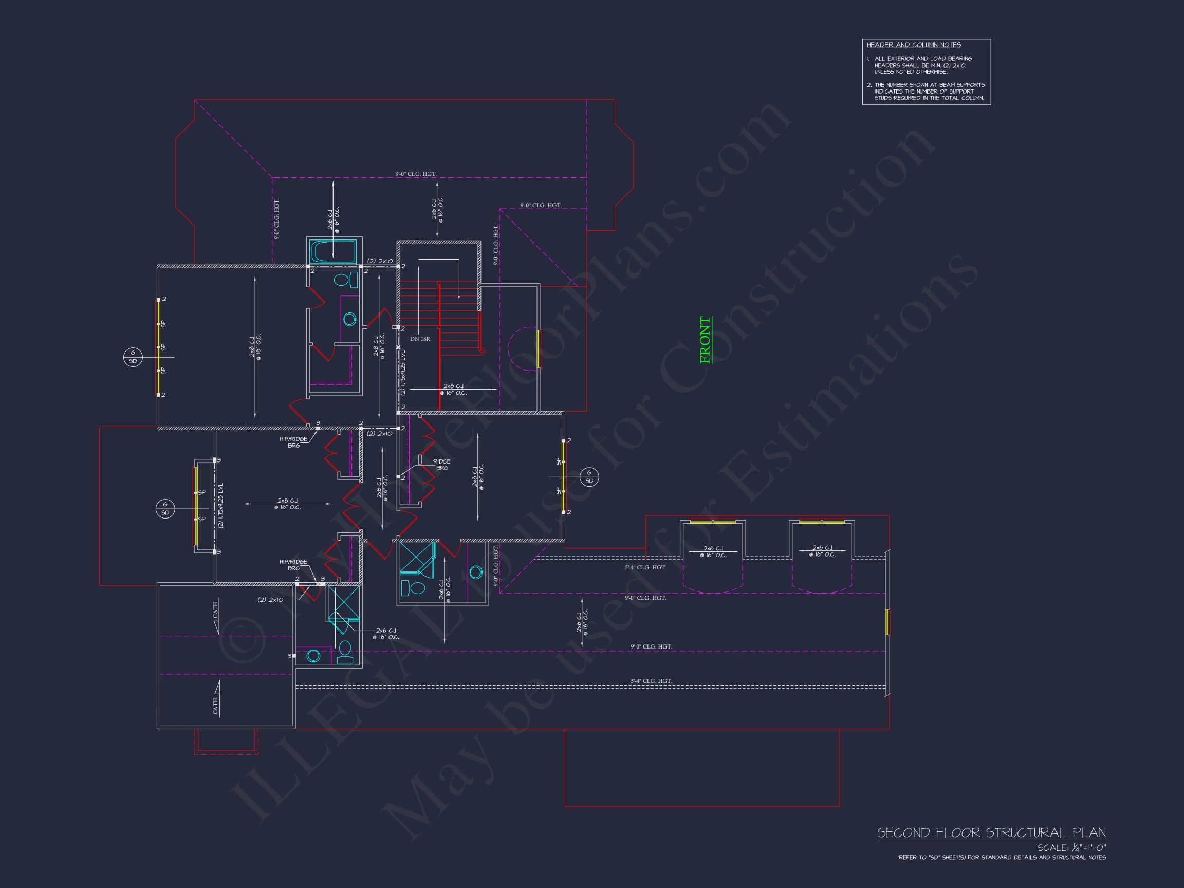 18-1480B HOUSE PLAN - Ownerful House Floor Plan Design | Architectural Blueprint CAD 12 Architectural Blueprint CAD