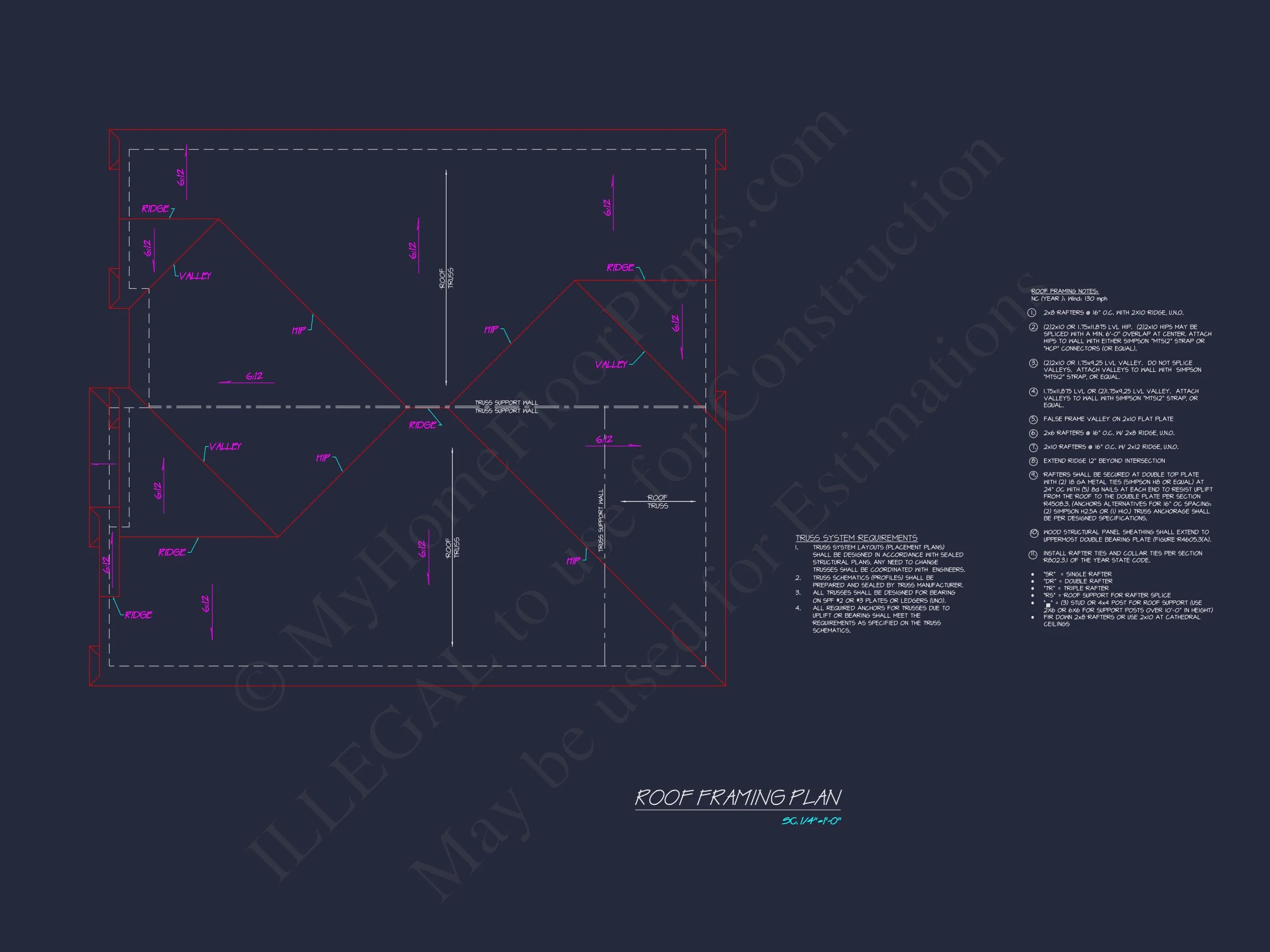 18-1344 HOUSE PLAN - Beach Duplex Floor Plan with 4 Beds, Garage & CAD Designs 18 Beach Duplex Floor Plan with 4 Beds, Garage & CAD Designs