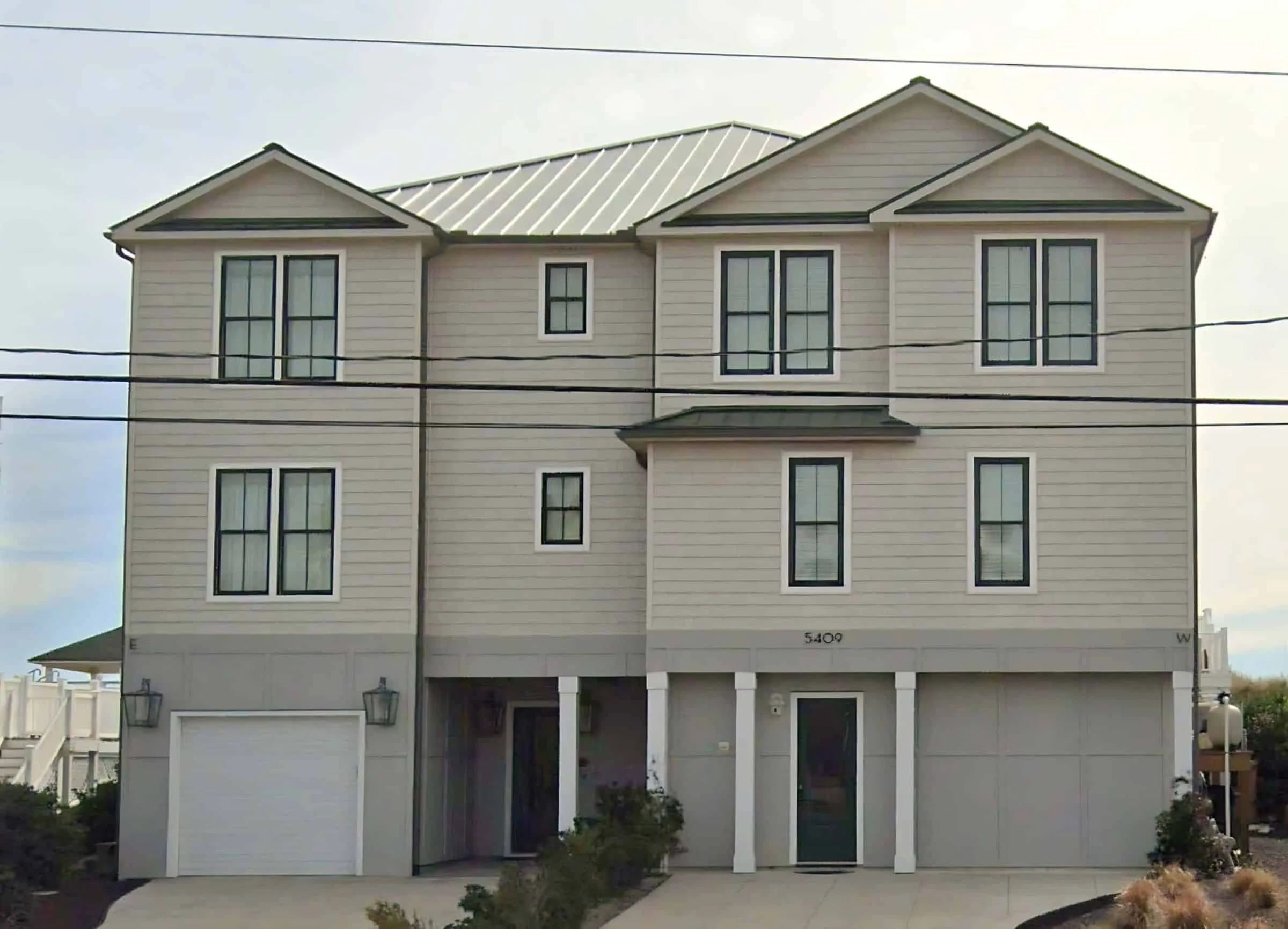 18-1344 HOUSE PLAN - Beach Duplex Floor Plan with 4 Beds, Garage & CAD Designs 2 Beach Duplex Floor Plan with 4 Beds, Garage & CAD Designs