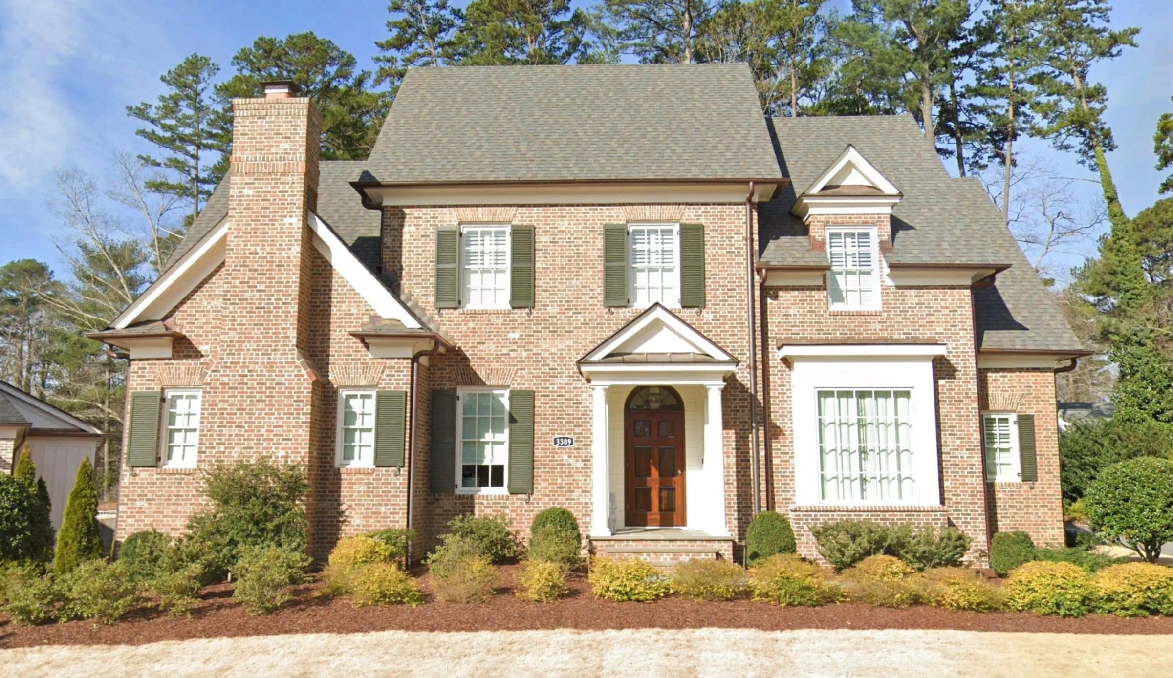 17-1918 HOUSE PLAN - Elegant Georgian House Plan with Detailed Floor Designs 2 Elegant Georgian house Plan with Detailed Floor Designs