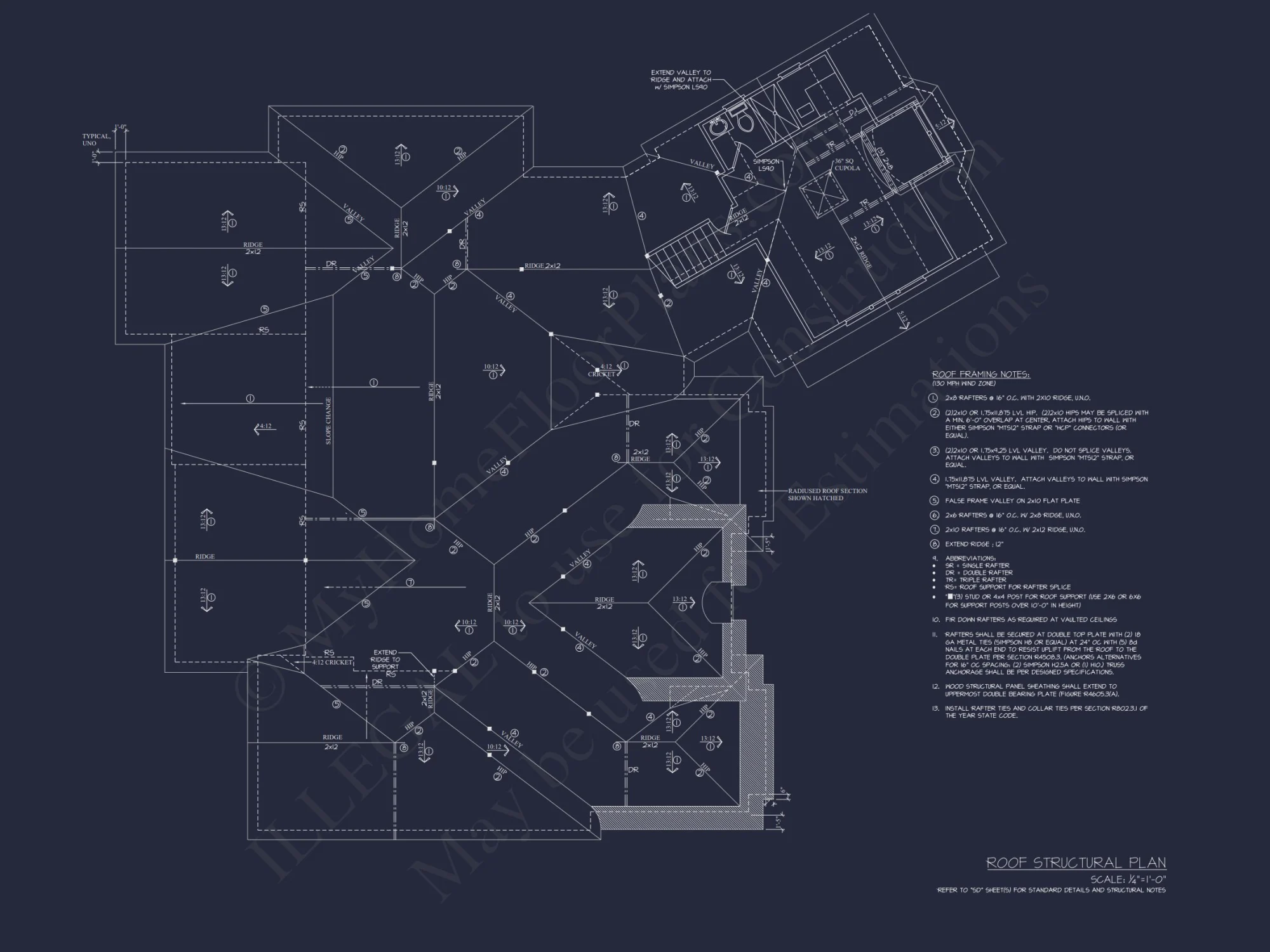 Custom house Plan with Detailed Architecture and Designs