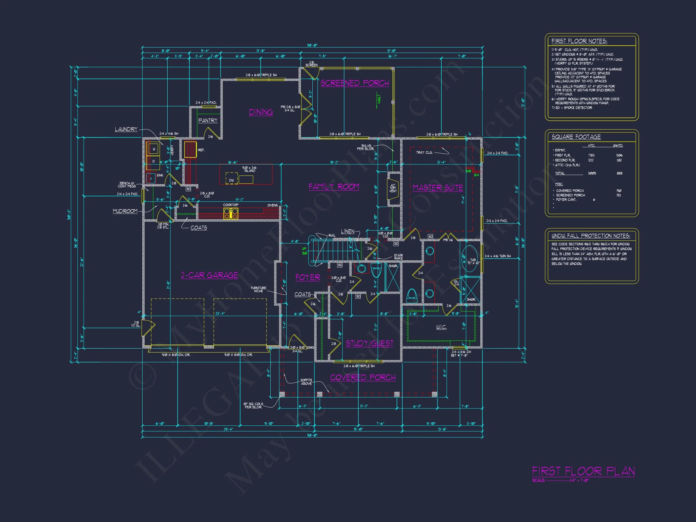 17-1780 HOUSE PLAN - Elegant Craftsman House Plan with Spacious Floor Designs 52 Elegant Craftsman house Plan with Spacious Floor Designs