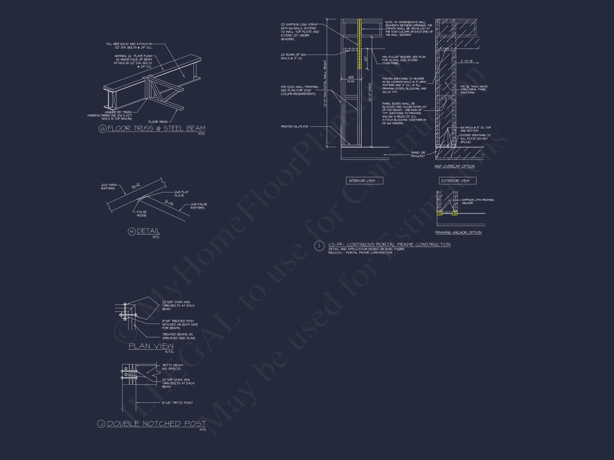 Elegant Beach house Floor Plan – Architectural Designs in CAD