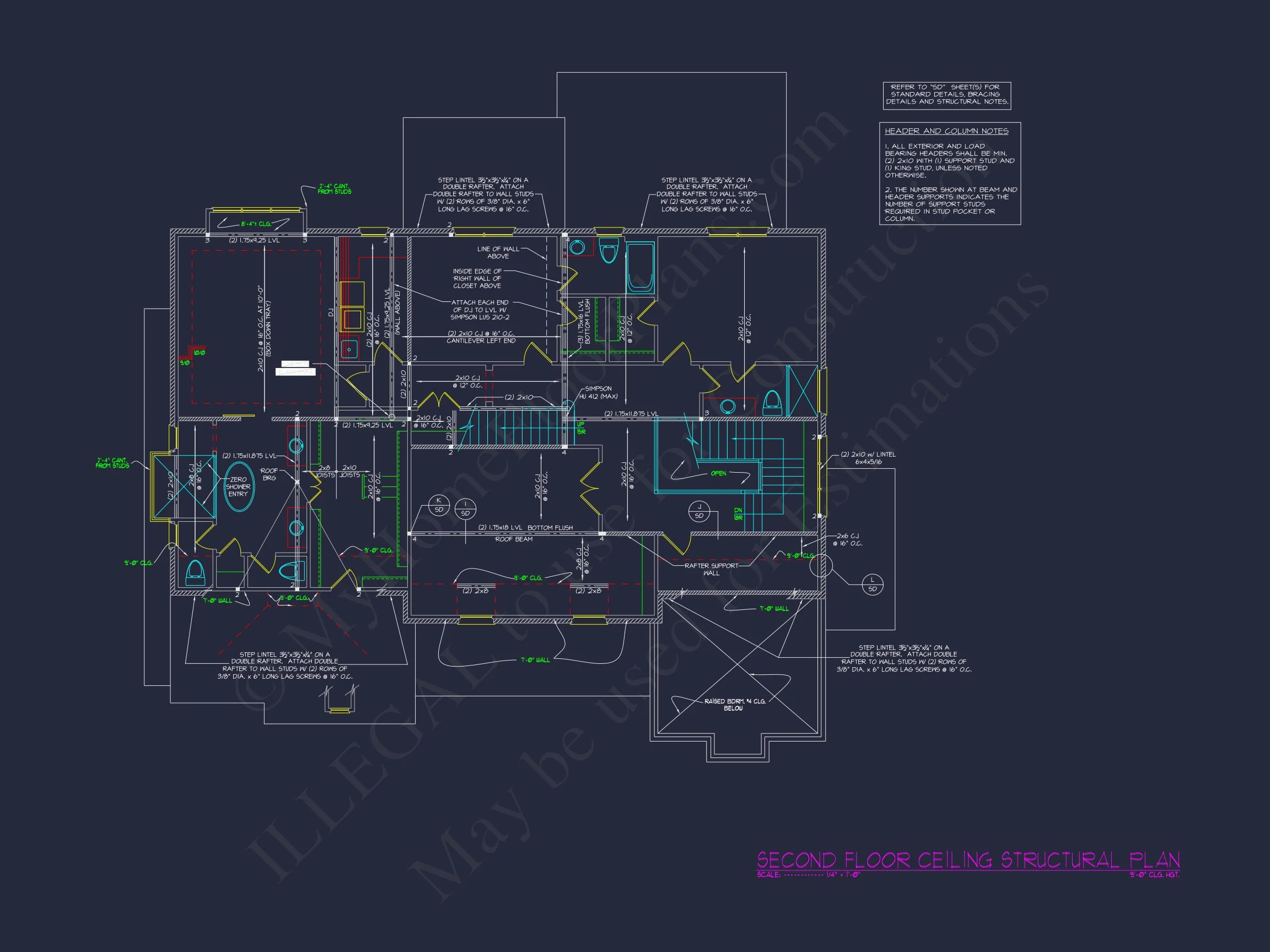 17-1427 HOUSE PLAN - Elegant House Plan with Spacious Floor Design and CAD Blueprint 14 Elegant house Plan with Spacious Floor Design and CAD Blueprint