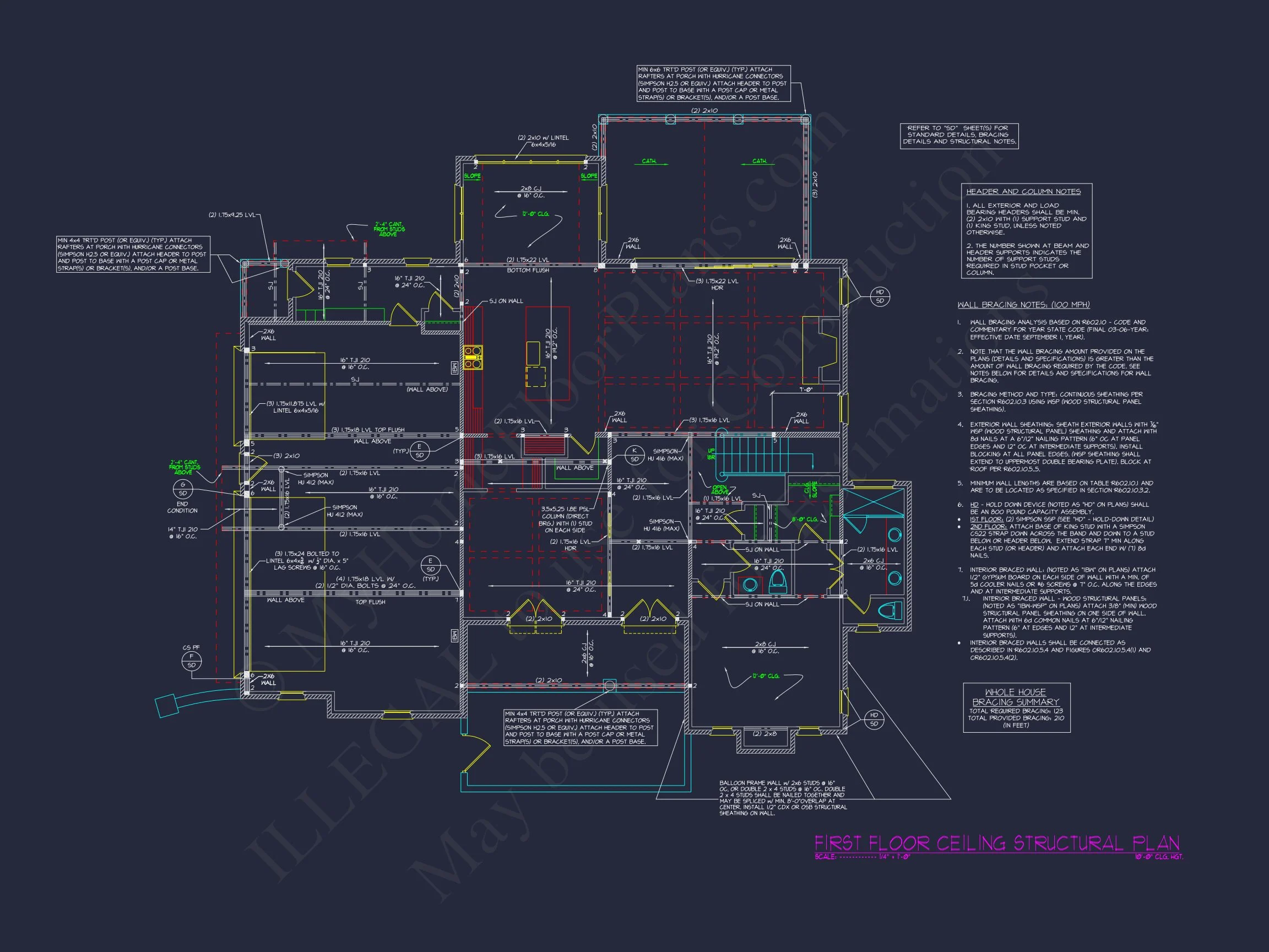 17-1427 HOUSE PLAN - Elegant House Plan with Spacious Floor Design and CAD Blueprint 13 Elegant house Plan with Spacious Floor Design and CAD Blueprint