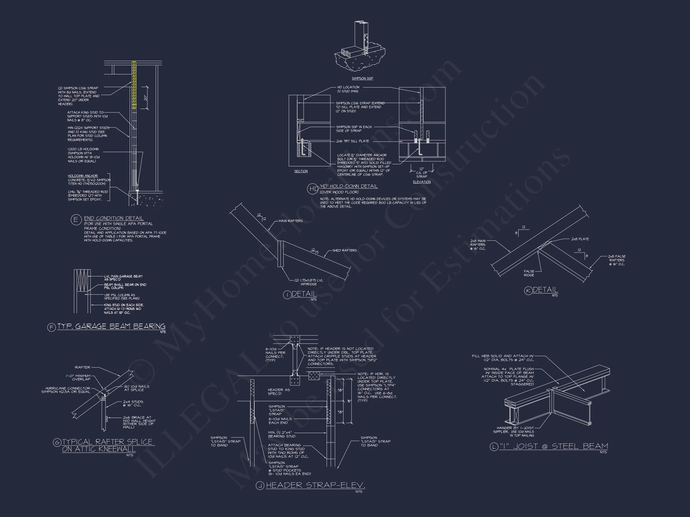 17-1301 HOUSE PLAN - Modern Suburban House Floor Plan | Blueprint CAD Designs 15 Modern Suburban house Floor Plan