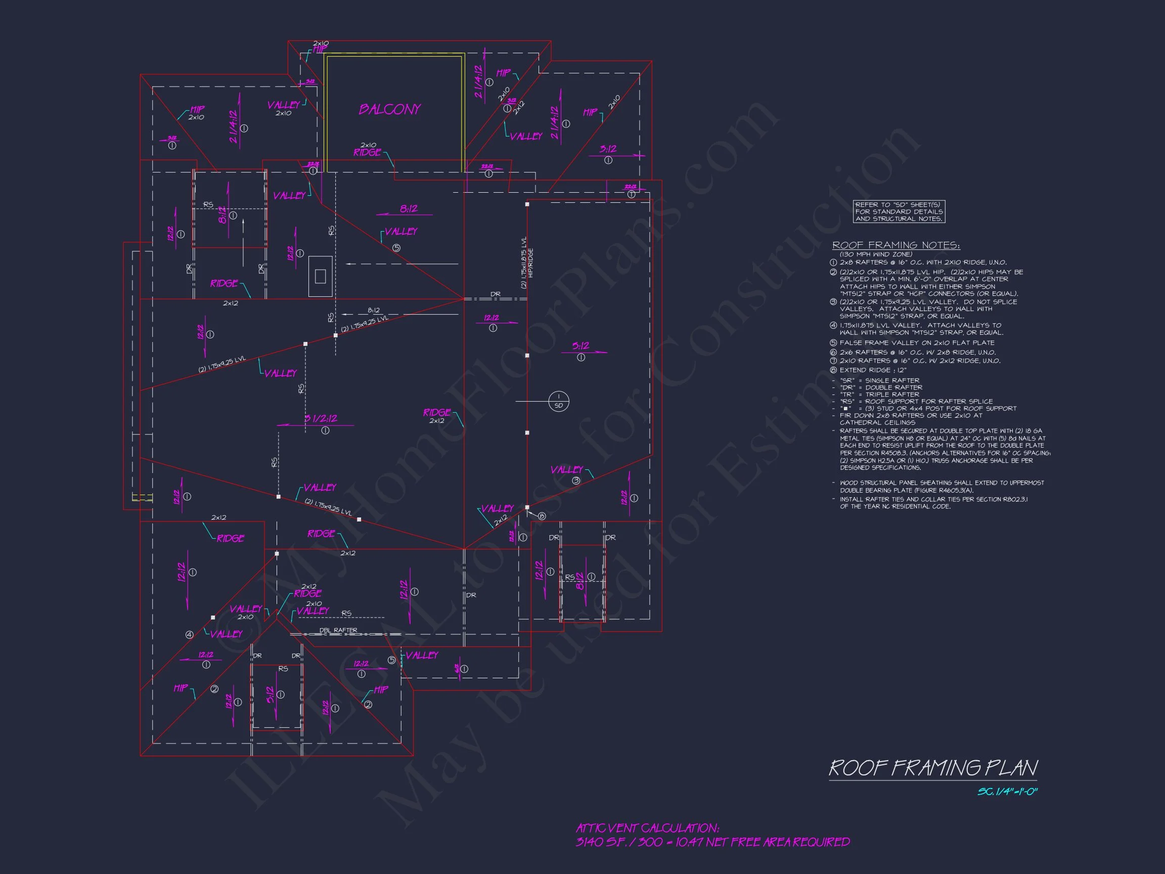 17-1301 HOUSE PLAN - Modern Suburban House Floor Plan | Blueprint CAD Designs 13 Modern Suburban house Floor Plan