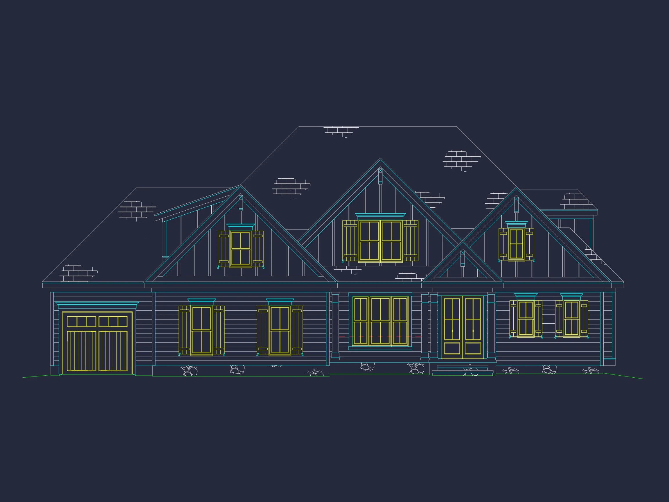 17-1293 HOUSE PLAN - Traditional Craftsman House Plan with Spacious Floor Designs 24 Traditional Craftsman house Plan with Spacious Floor Designs