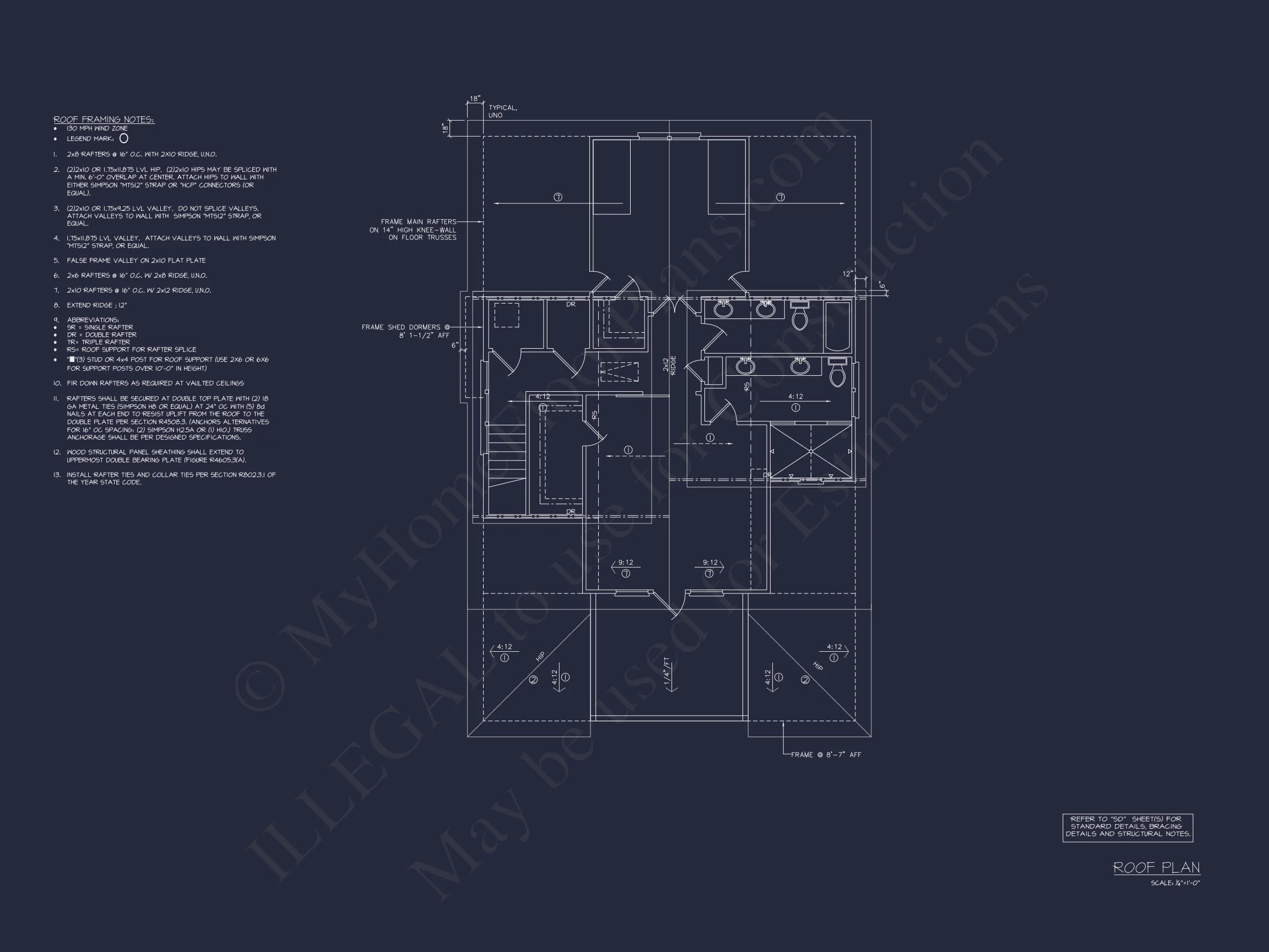 17-1070 HOUSE PLAN - Beautiful Beach House Plan | 2-Story Architectural Designs 16 2-Story Architectural Designs