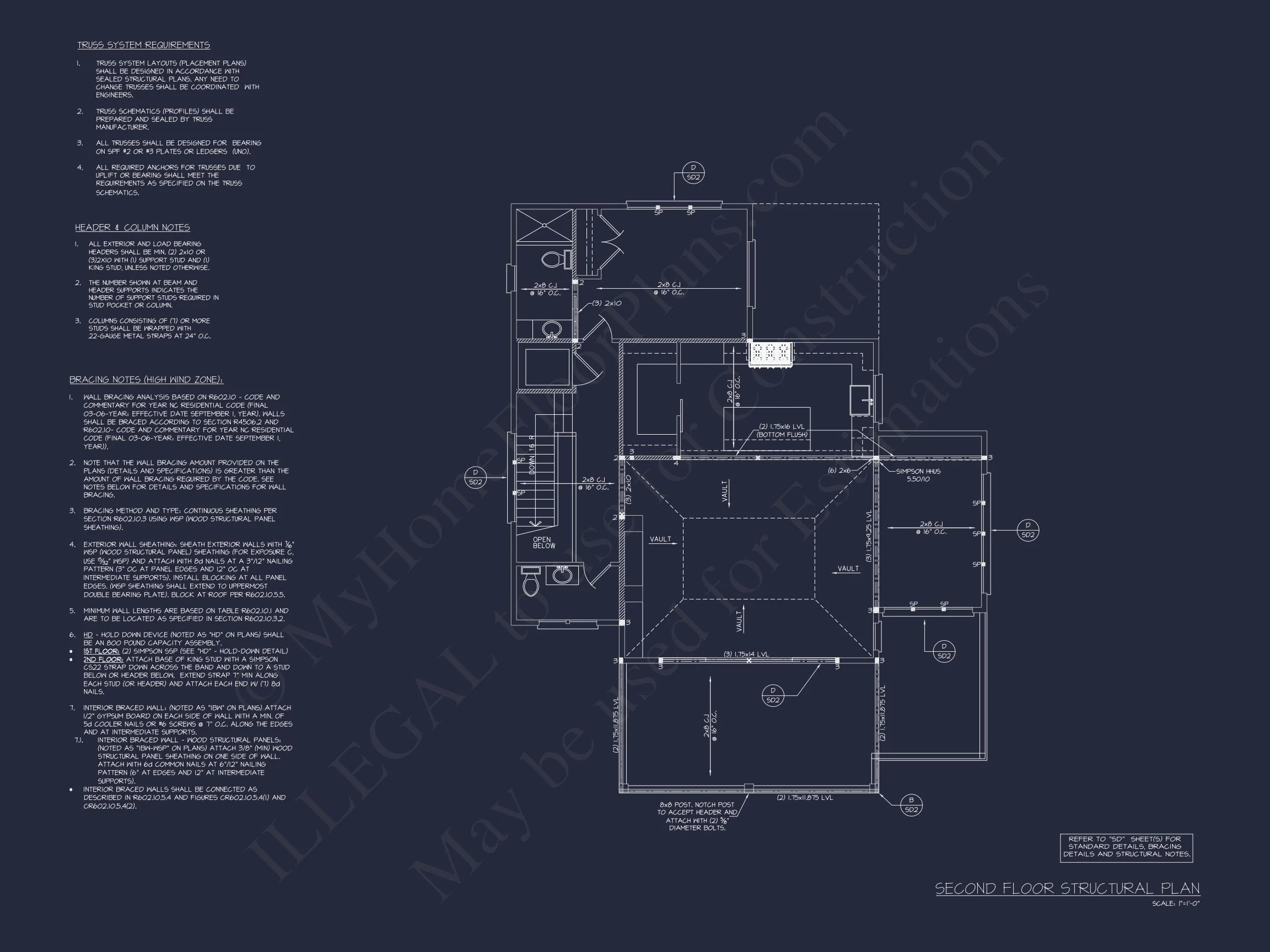 16-1770 HOUSE PLAN - Stunning Coastal House Plan with CAD-Ready Designs and Features 14 Stunning Coastal house Plan with CAD-Ready Designs and Features