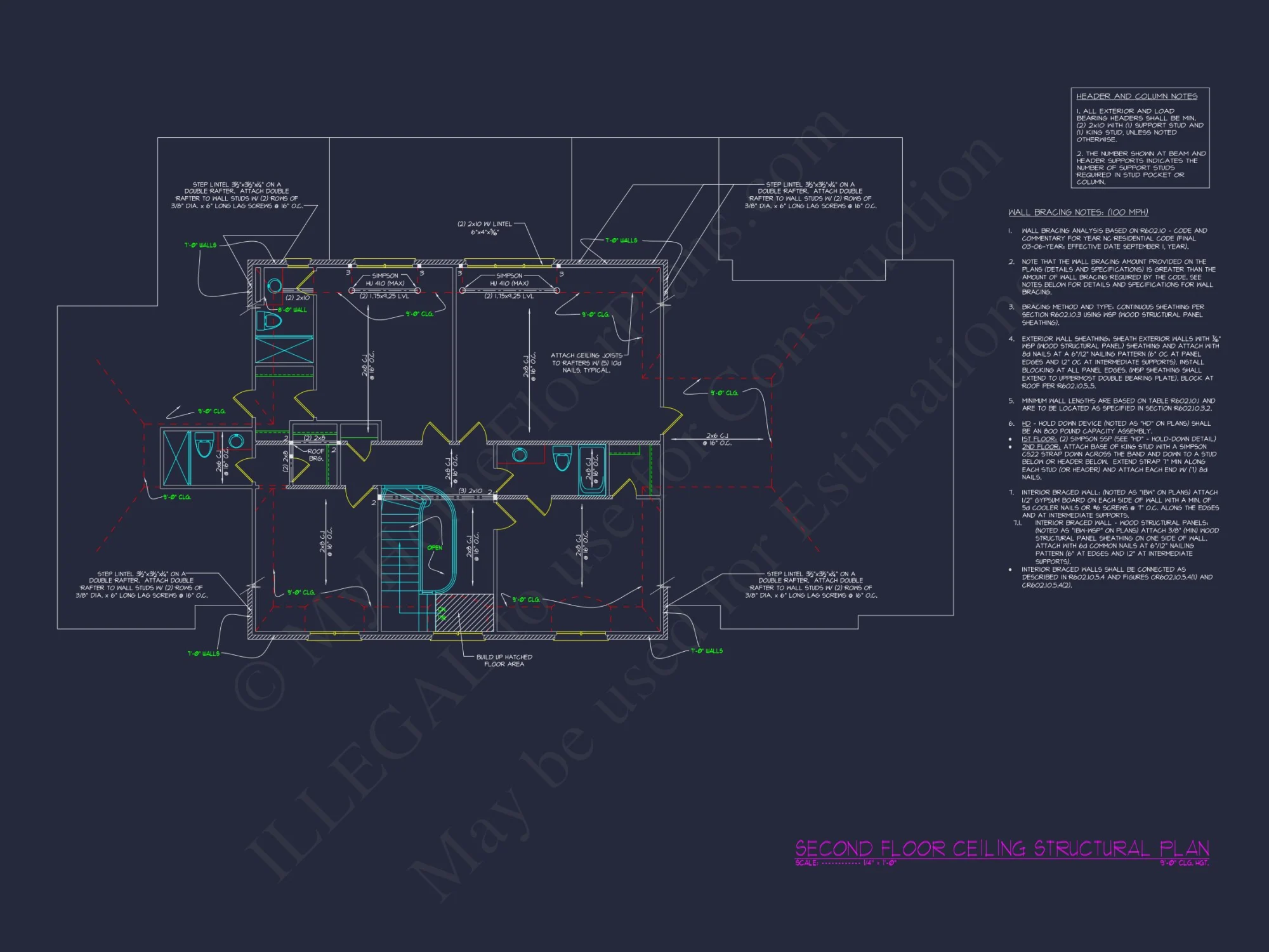 Explore 5-Bedroom house Plan With Blueprints & Architectural Designs