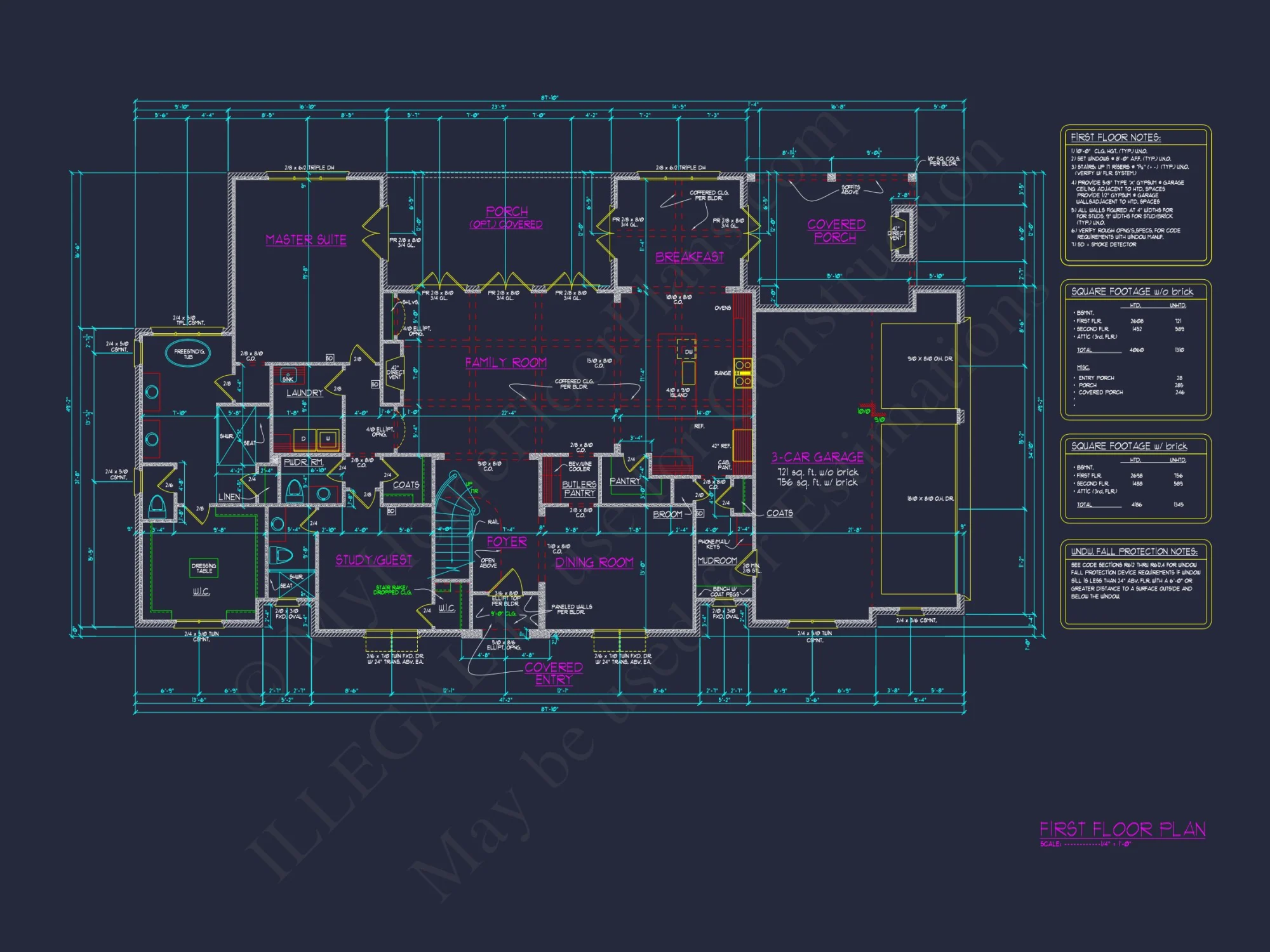 Explore 5-Bedroom house Plan With Blueprints & Architectural Designs