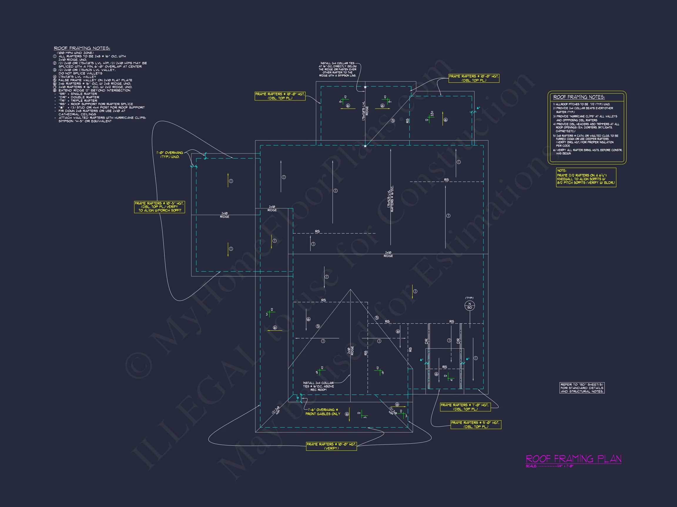 16-1630 HOUSE PLAN - Elegant House Plan with Spacious Floors, CAD Designs & Blueprints 55 Elegant house Plan with Spacious Floors, CAD Designs & Blueprints