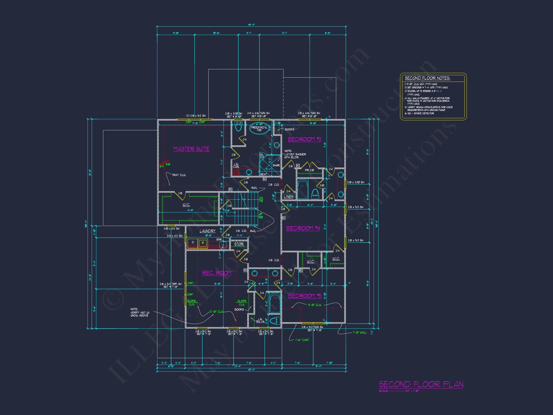 16-1630 HOUSE PLAN - Elegant House Plan with Spacious Floors, CAD Designs & Blueprints 49 Elegant house Plan with Spacious Floors, CAD Designs & Blueprints