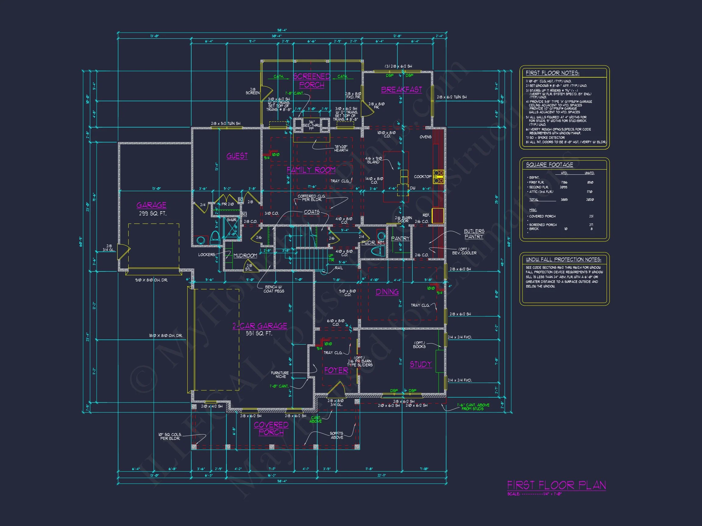 16-1630 HOUSE PLAN - Elegant House Plan with Spacious Floors, CAD Designs & Blueprints 48 Elegant house Plan with Spacious Floors, CAD Designs & Blueprints