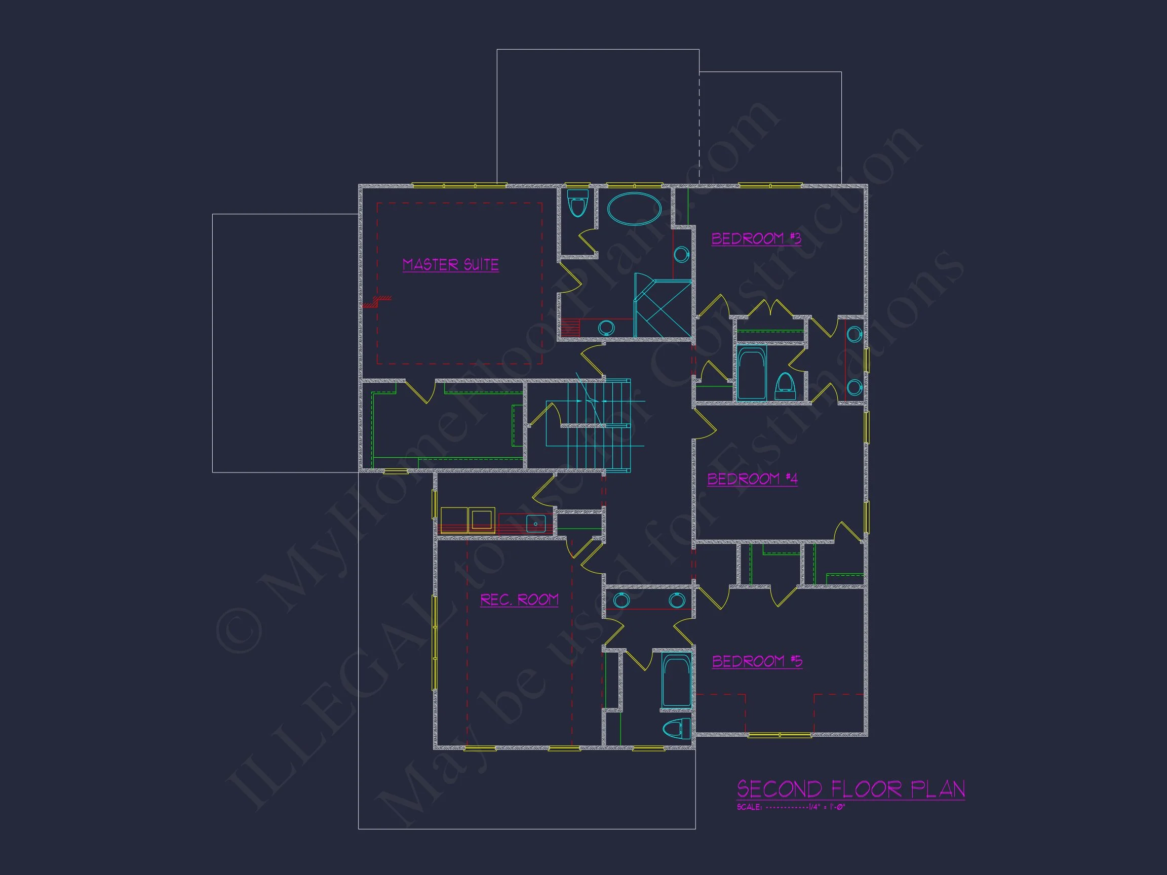 16-1630 HOUSE PLAN - Elegant House Plan with Spacious Floors, CAD Designs & Blueprints 46 Elegant house Plan with Spacious Floors, CAD Designs & Blueprints