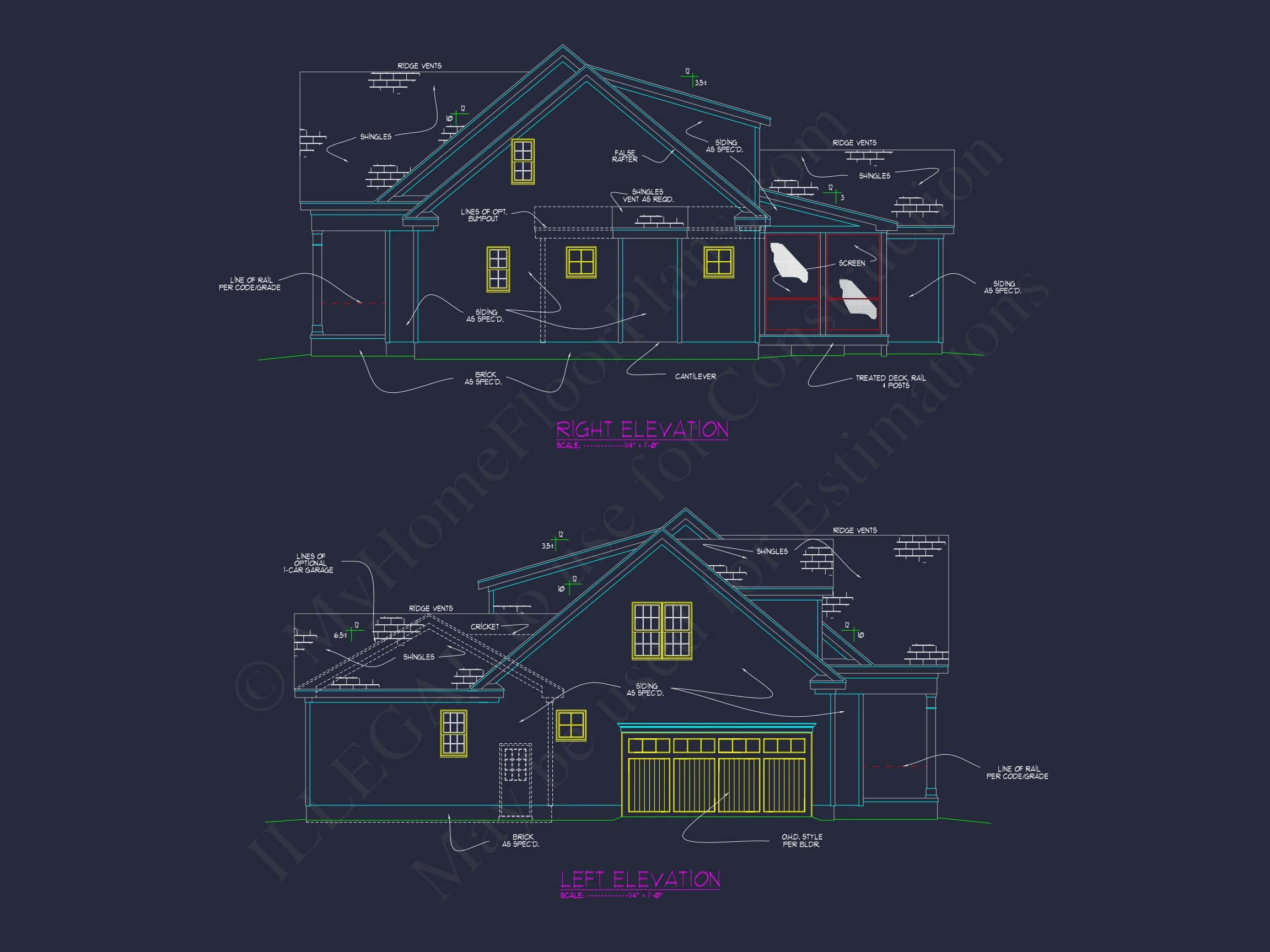 16-1521 HOUSE PLAN - Beautiful House Plan with CAD Floor Designs & Architecture 32 Beautiful house Plan with CAD Floor Designs & Architecture