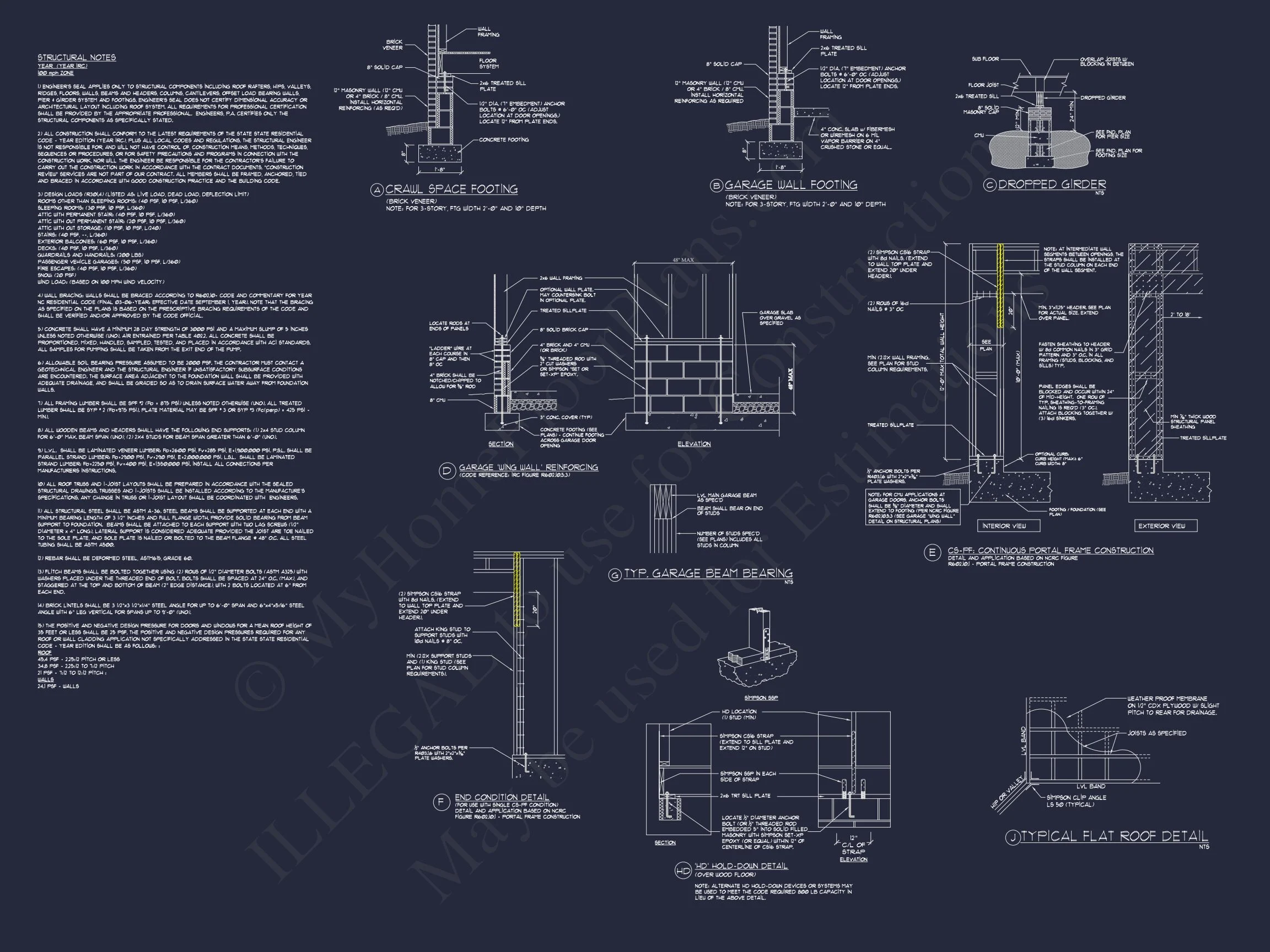 16-1303 HOUSE PLAN - Custom House Plan with Floor Plan, CAD Designs & Blueprint 18 Custom house Plan with Floor Plan, CAD Designs & Blueprint