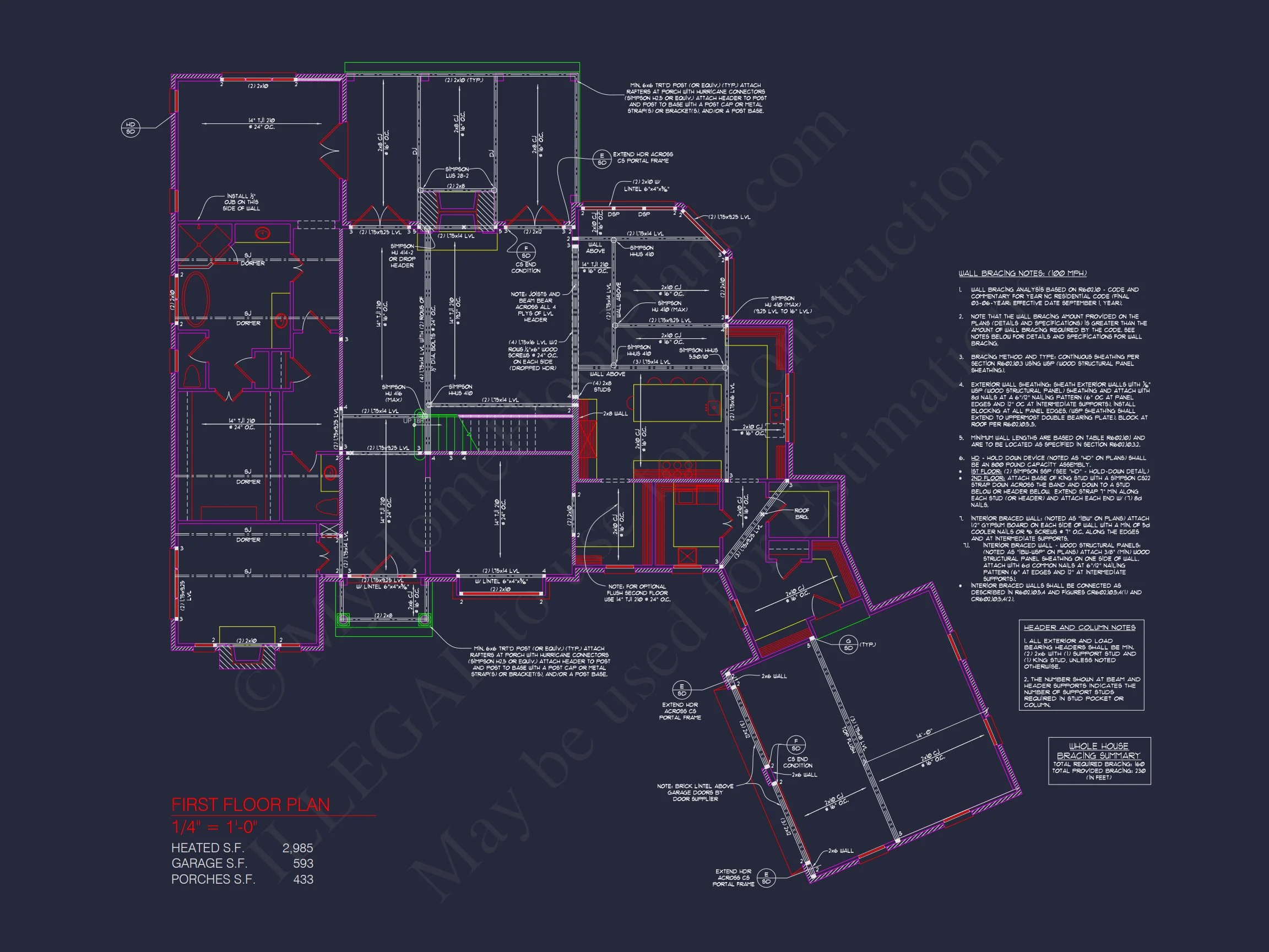 16-1303 HOUSE PLAN - Custom House Plan with Floor Plan, CAD Designs & Blueprint 15 Custom house Plan with Floor Plan, CAD Designs & Blueprint