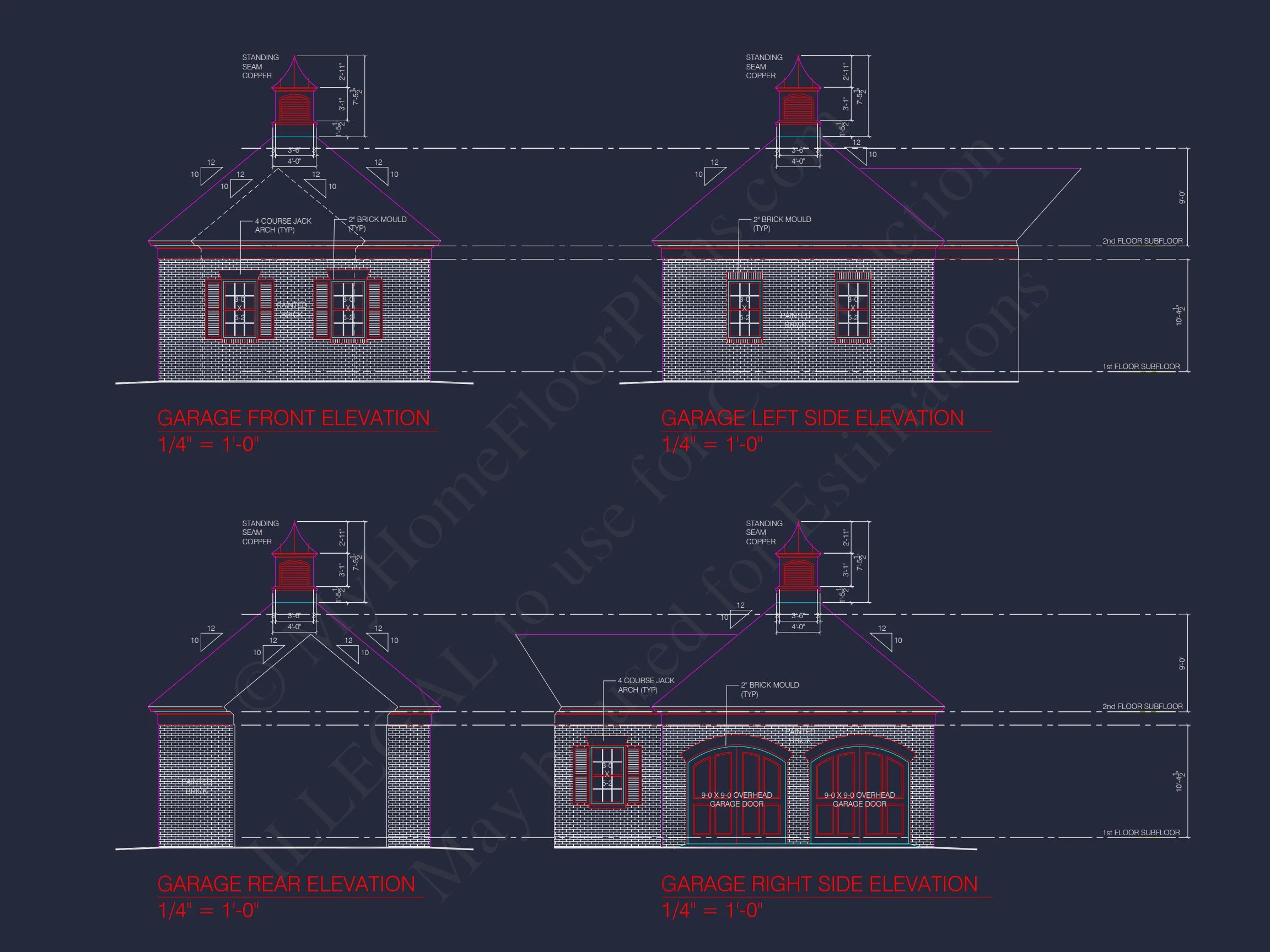 16-1303 HOUSE PLAN - Custom House Plan with Floor Plan, CAD Designs & Blueprint 9 Custom house Plan with Floor Plan, CAD Designs & Blueprint